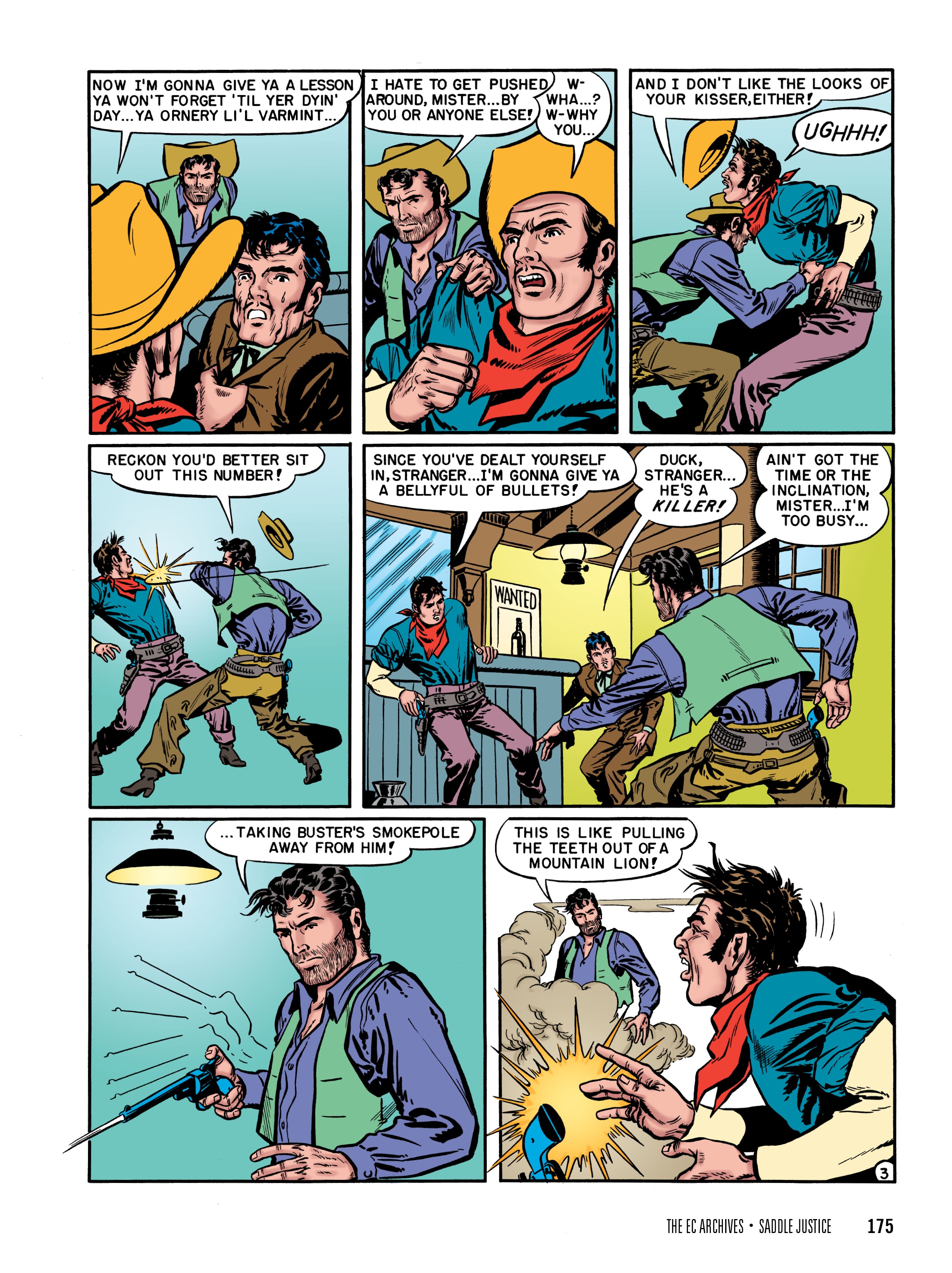 Read online The EC Archives: Saddle Justice comic -  Issue # TPB (Part 2) - 77