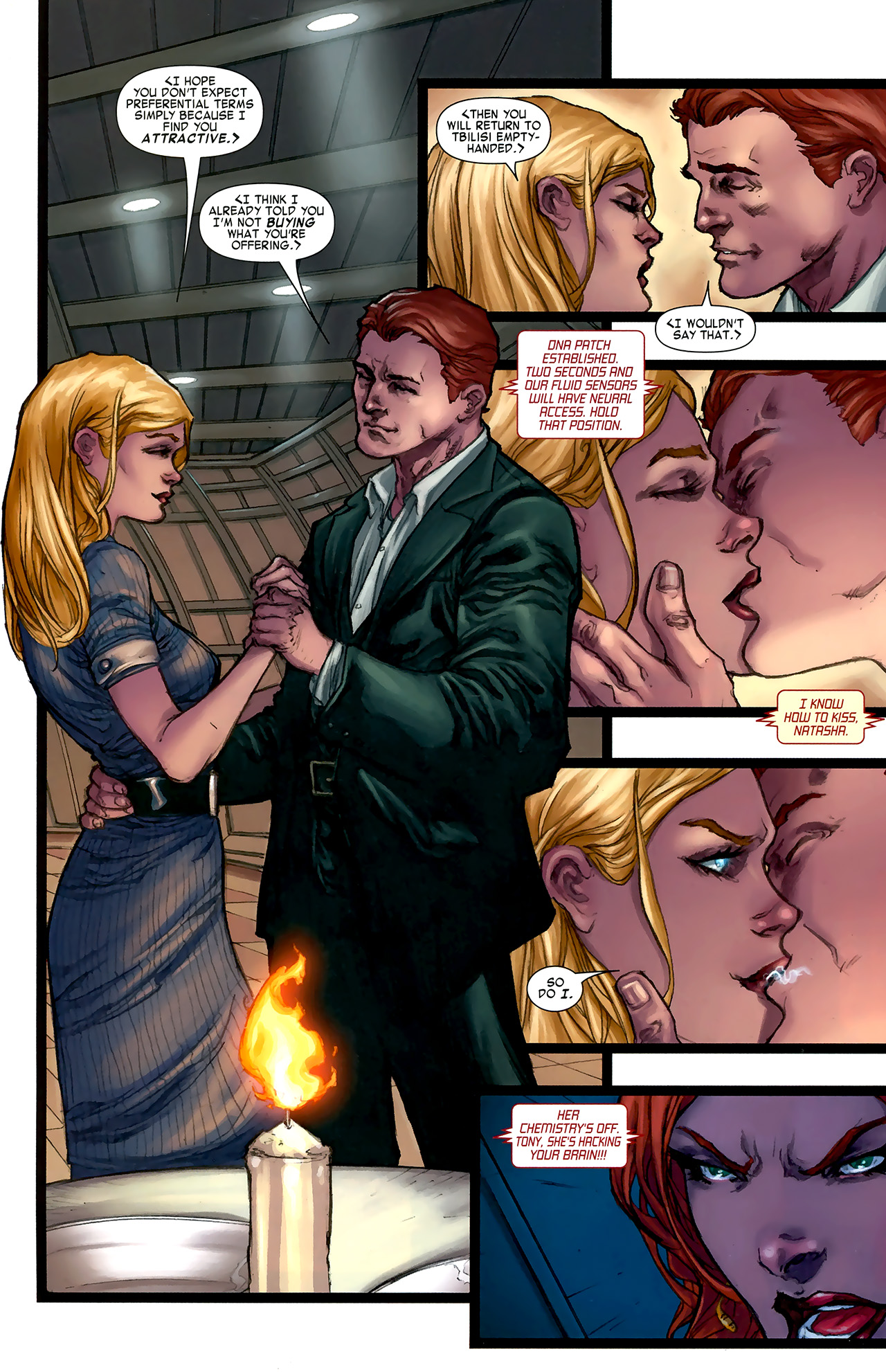 Read online Iron Man: Kiss and Kill comic -  Issue # Full - 8
