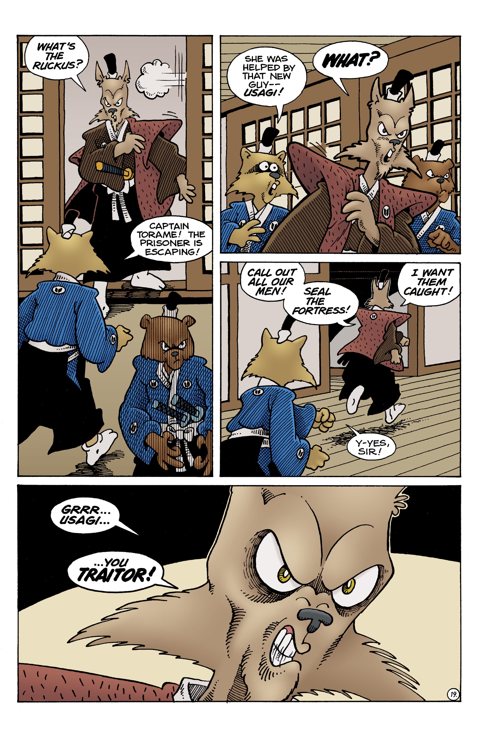 Read online Usagi Yojimbo: The Dragon Bellow Conspiracy comic -  Issue #3 - 21