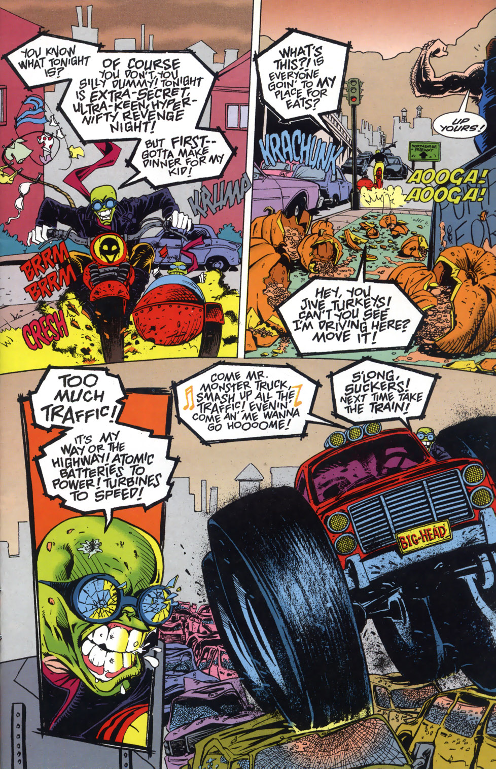 Read online The Mask: The Hunt for Green October comic -  Issue #2 - 6
