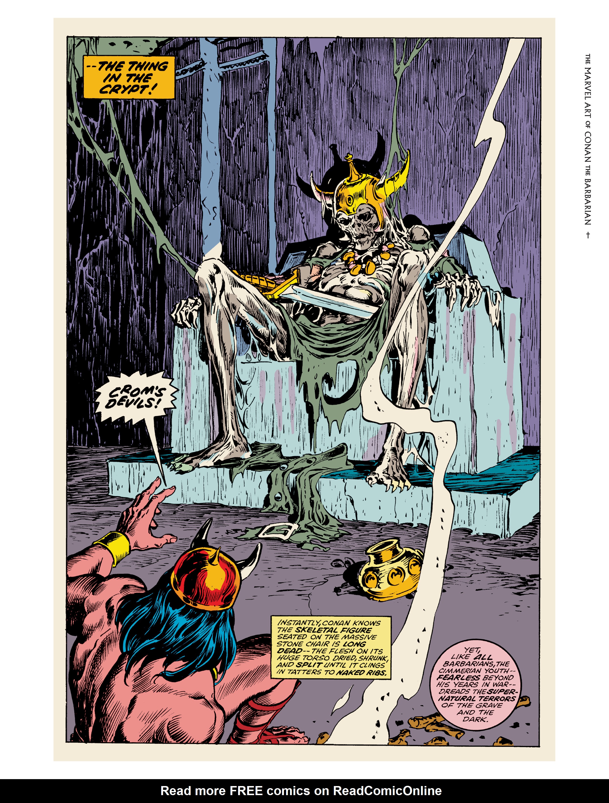 Read online Marvel Art of Conan the Barbarian comic -  Issue # TPB (Part 1) - 95