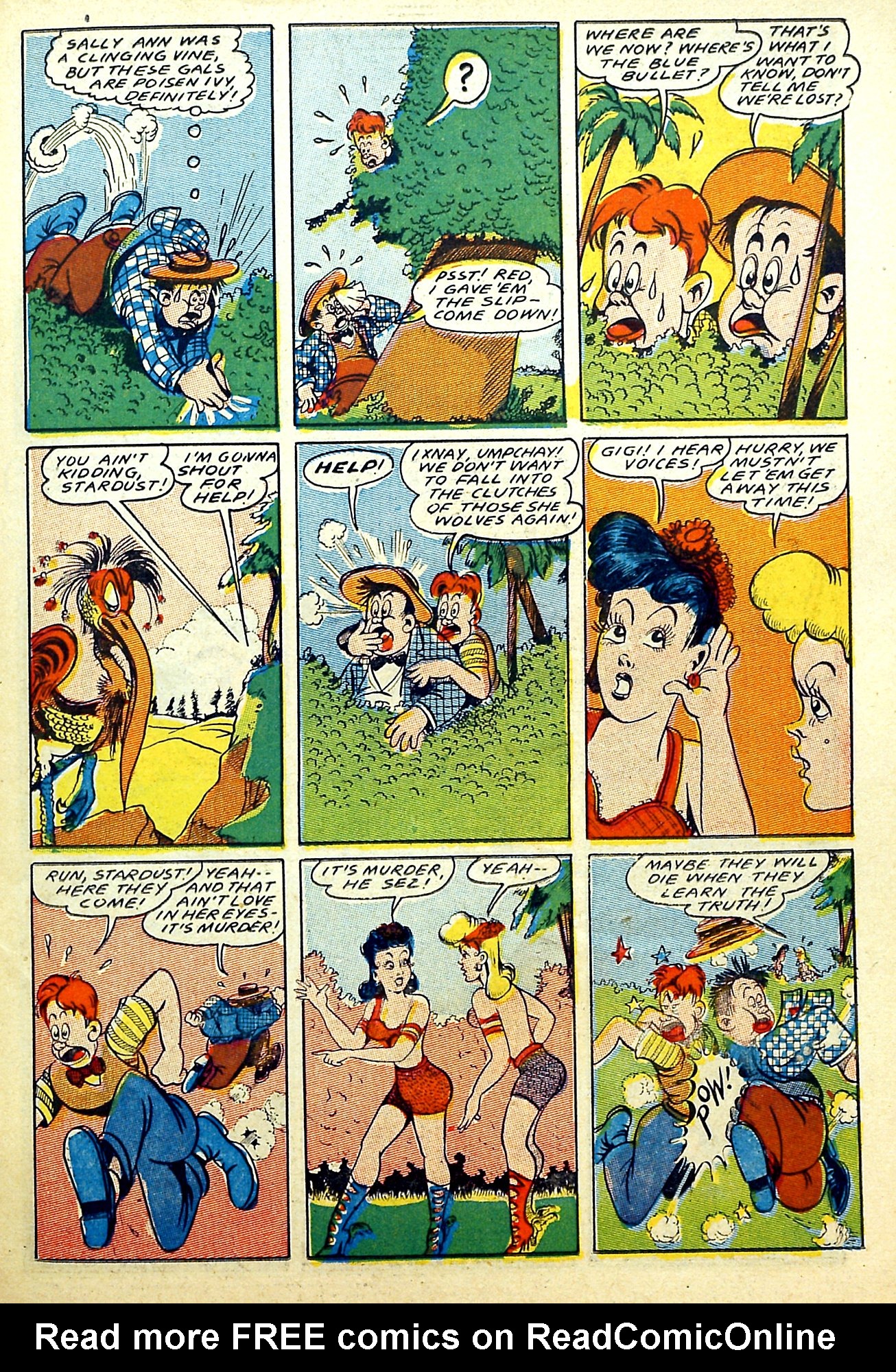 Read online Captain Flight Comics comic -  Issue #6 - 33