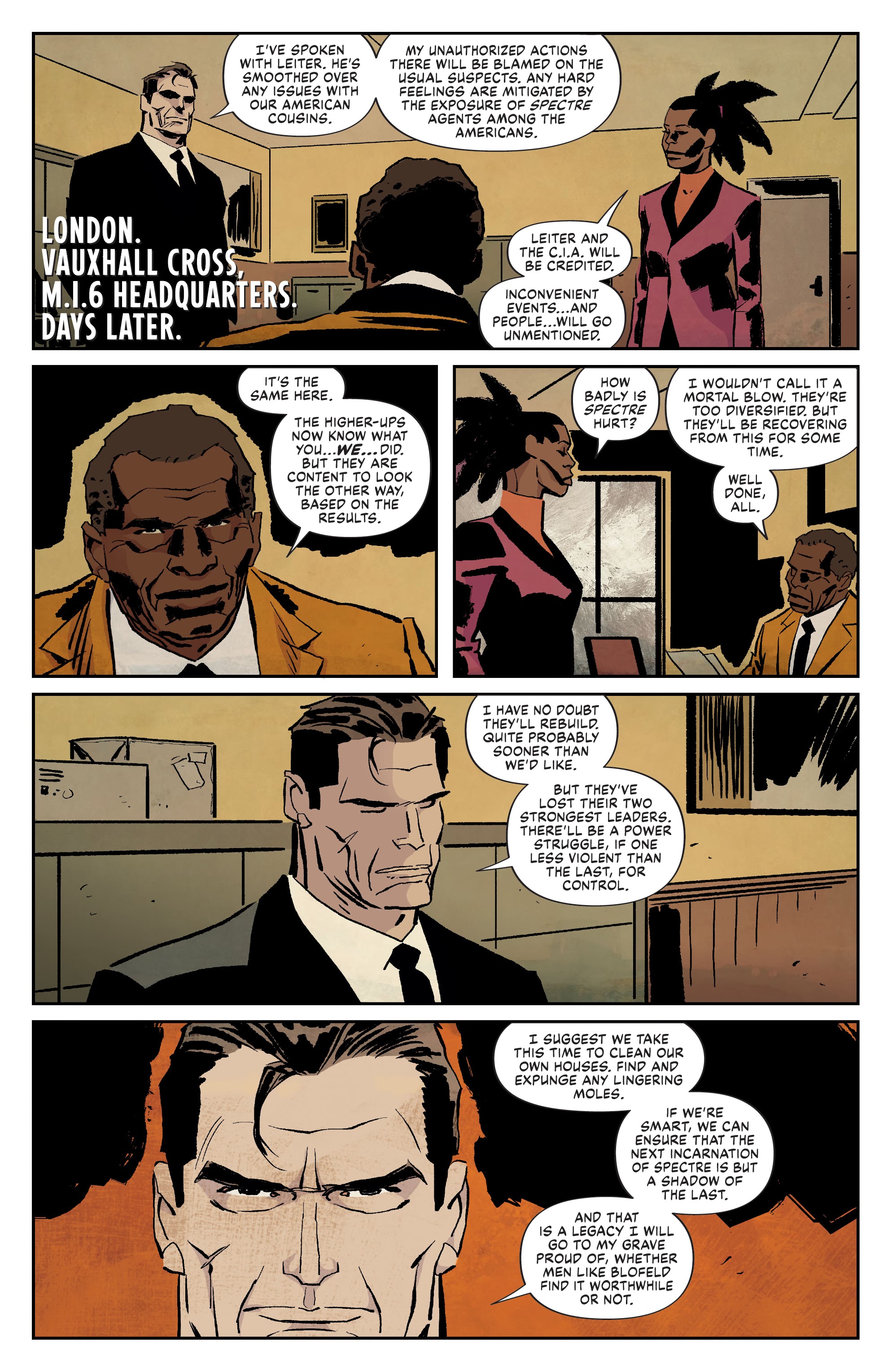 Read online James Bond: Agent of Spectre comic -  Issue #5 - 20