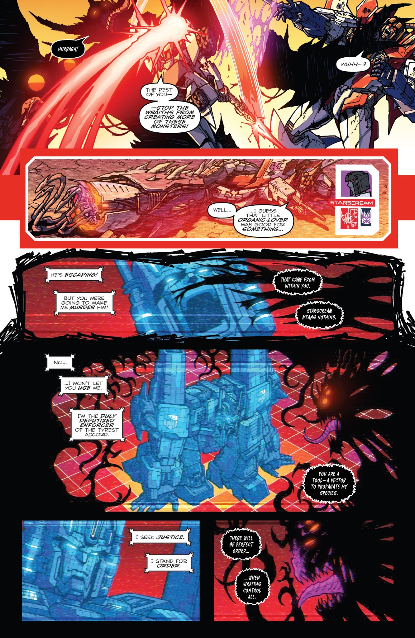 Read online ROM vs. Transformers: Shining Armor comic -  Issue #5 - 7