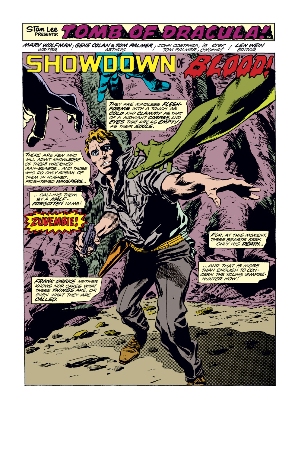 Read online Tomb of Dracula (1972) comic -  Issue #34 - 2