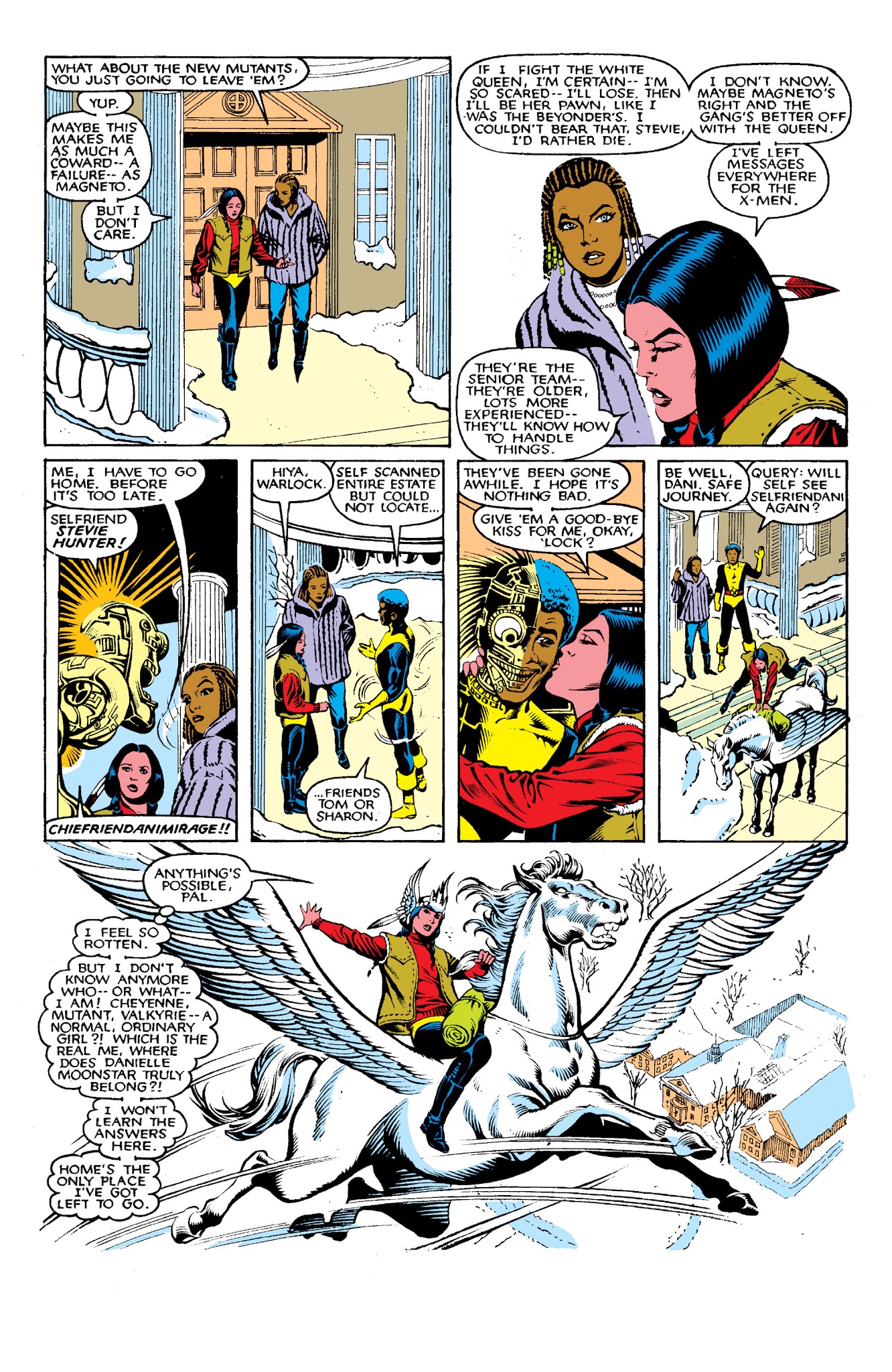 Read online New Mutants Classic comic -  Issue # TPB 5 - 227