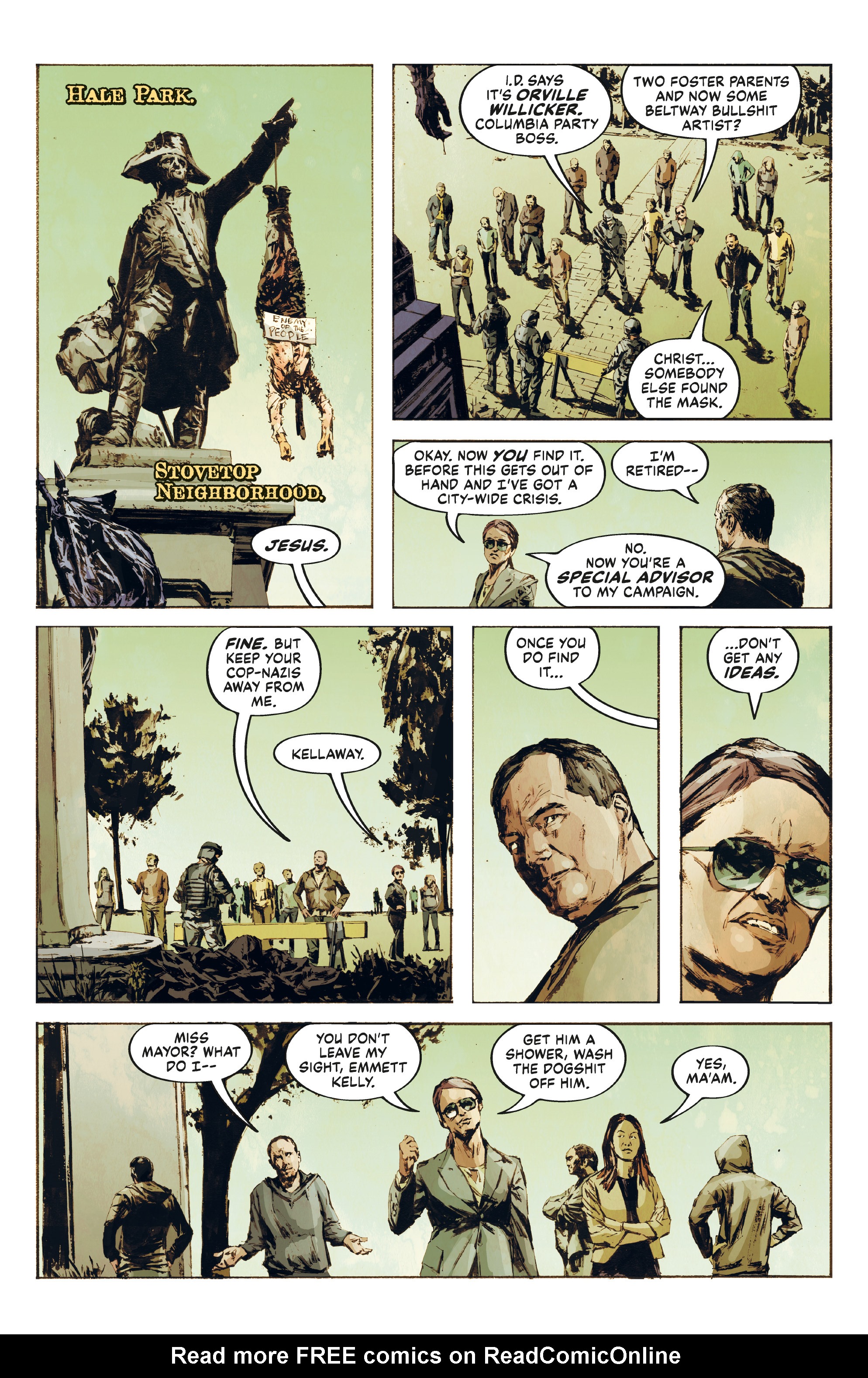 Read online The Mask: I Pledge Allegiance to the Mask comic -  Issue #2 - 10