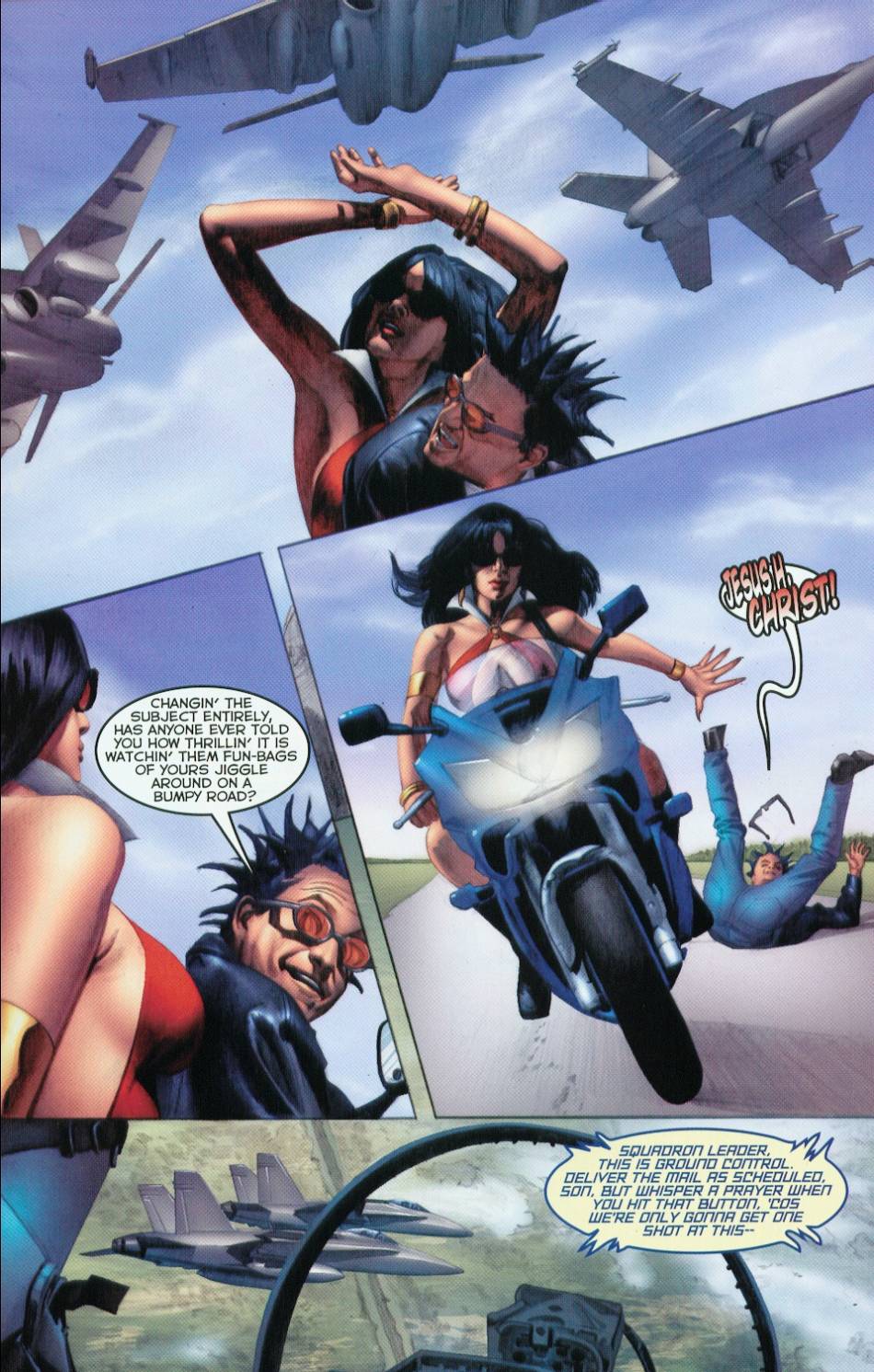 Read online Vampirella (2001) comic -  Issue #3 - 8