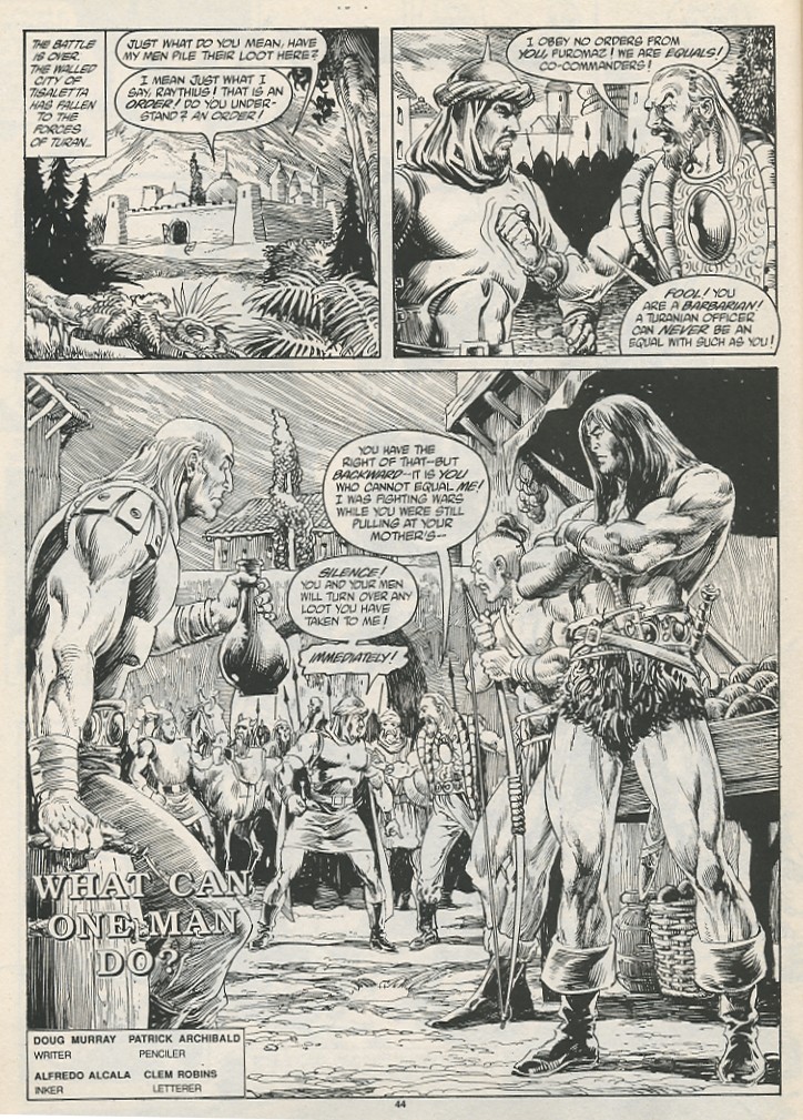 Read online The Savage Sword Of Conan comic -  Issue #189 - 46