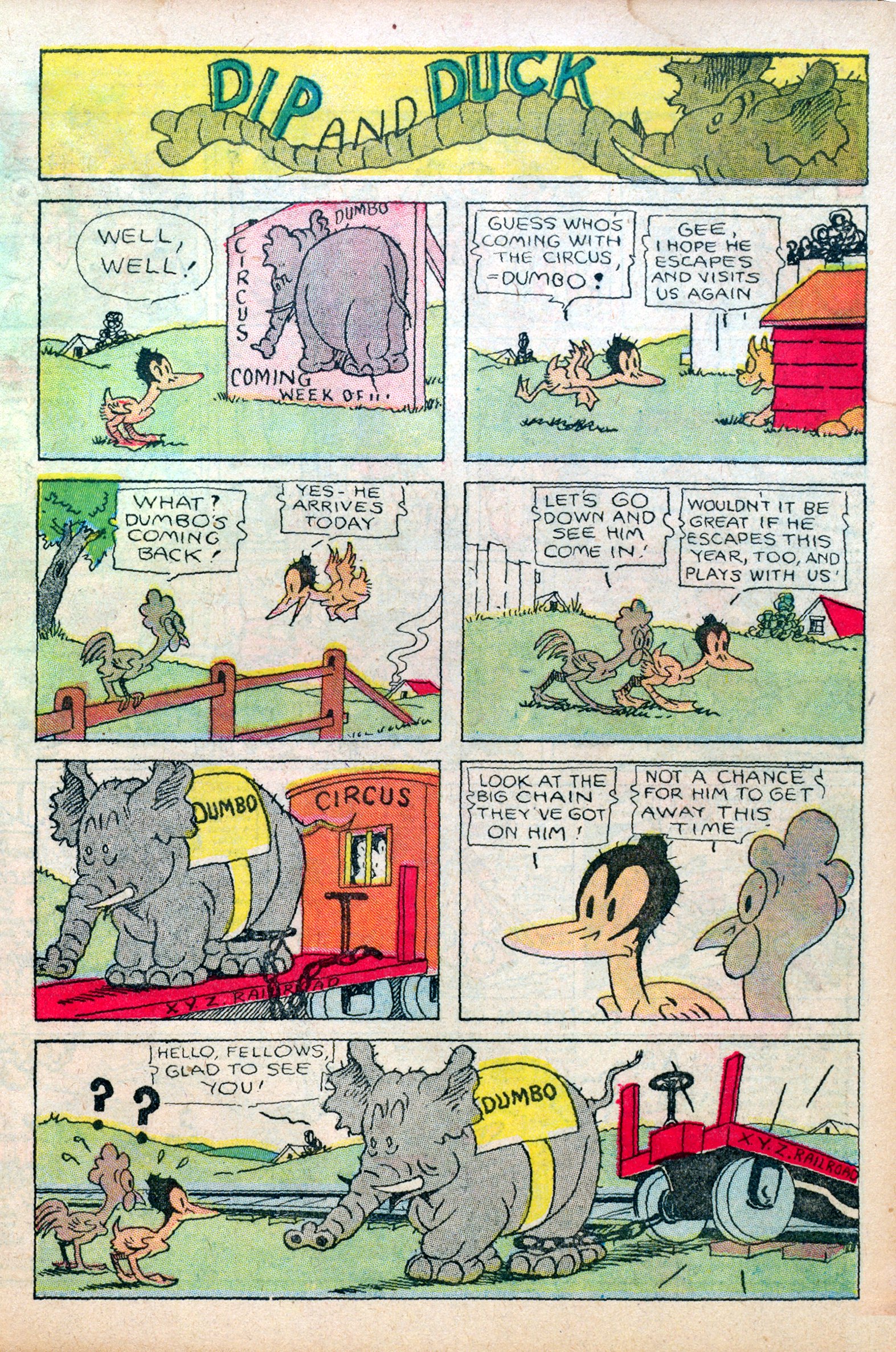 Read online Famous Funnies comic -  Issue #8 - 13