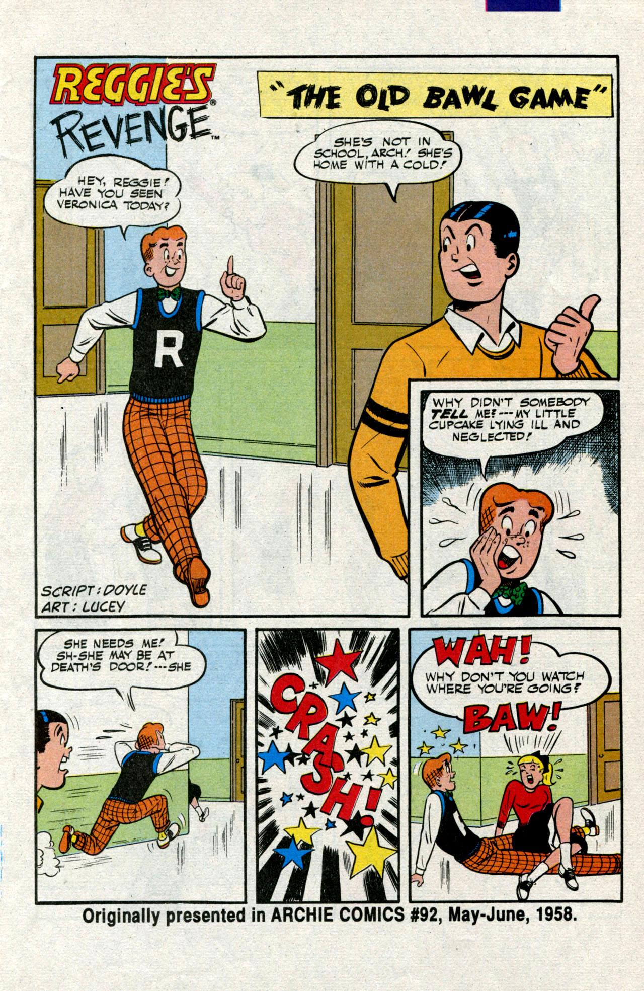 Read online Reggie's Revenge comic -  Issue #1 - 32