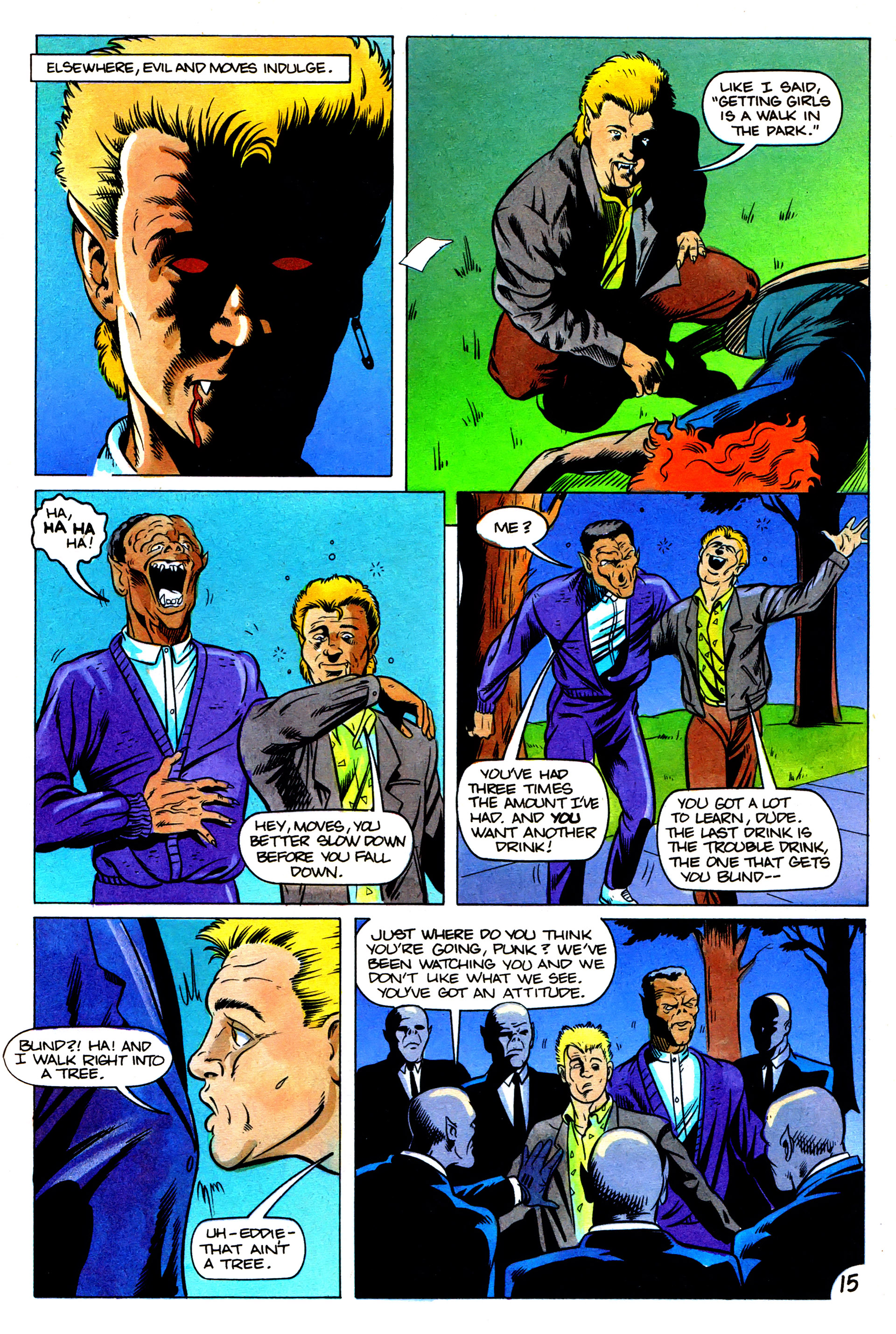 Read online Fright Night (1988) comic -  Issue #17 - 19