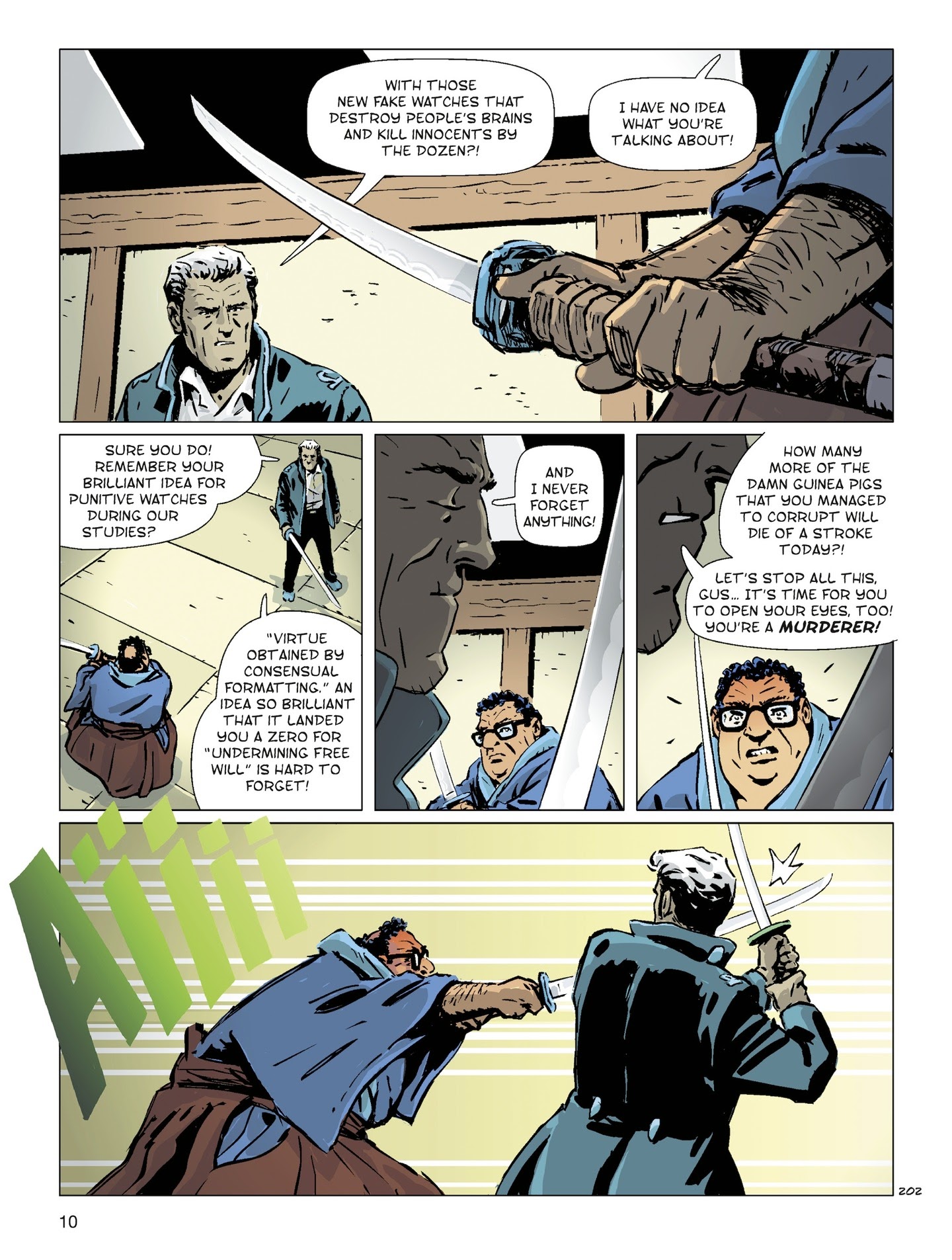 Read online Karma City comic -  Issue #9 - 11