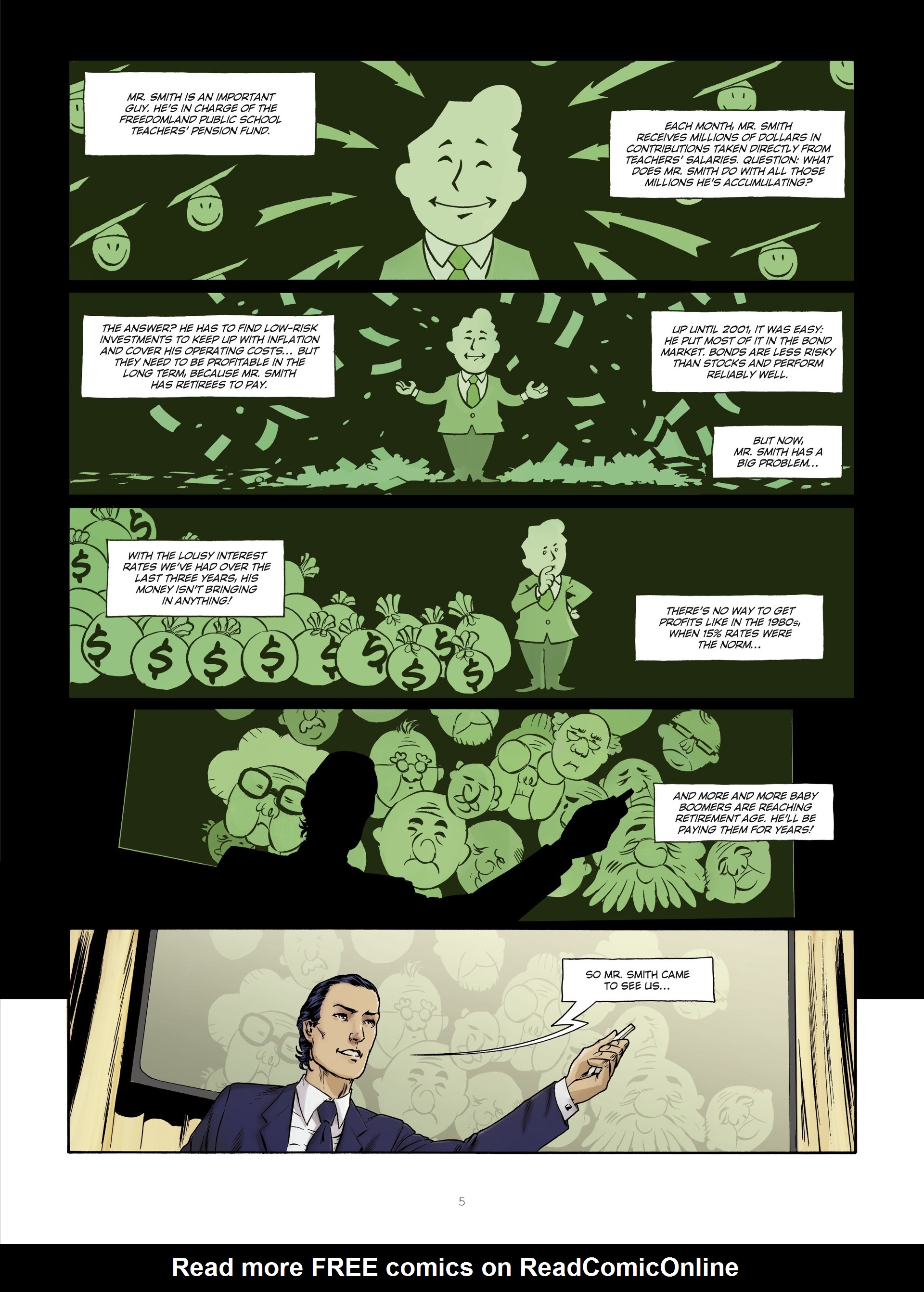 Read online Hedge Fund comic -  Issue #2 - 5