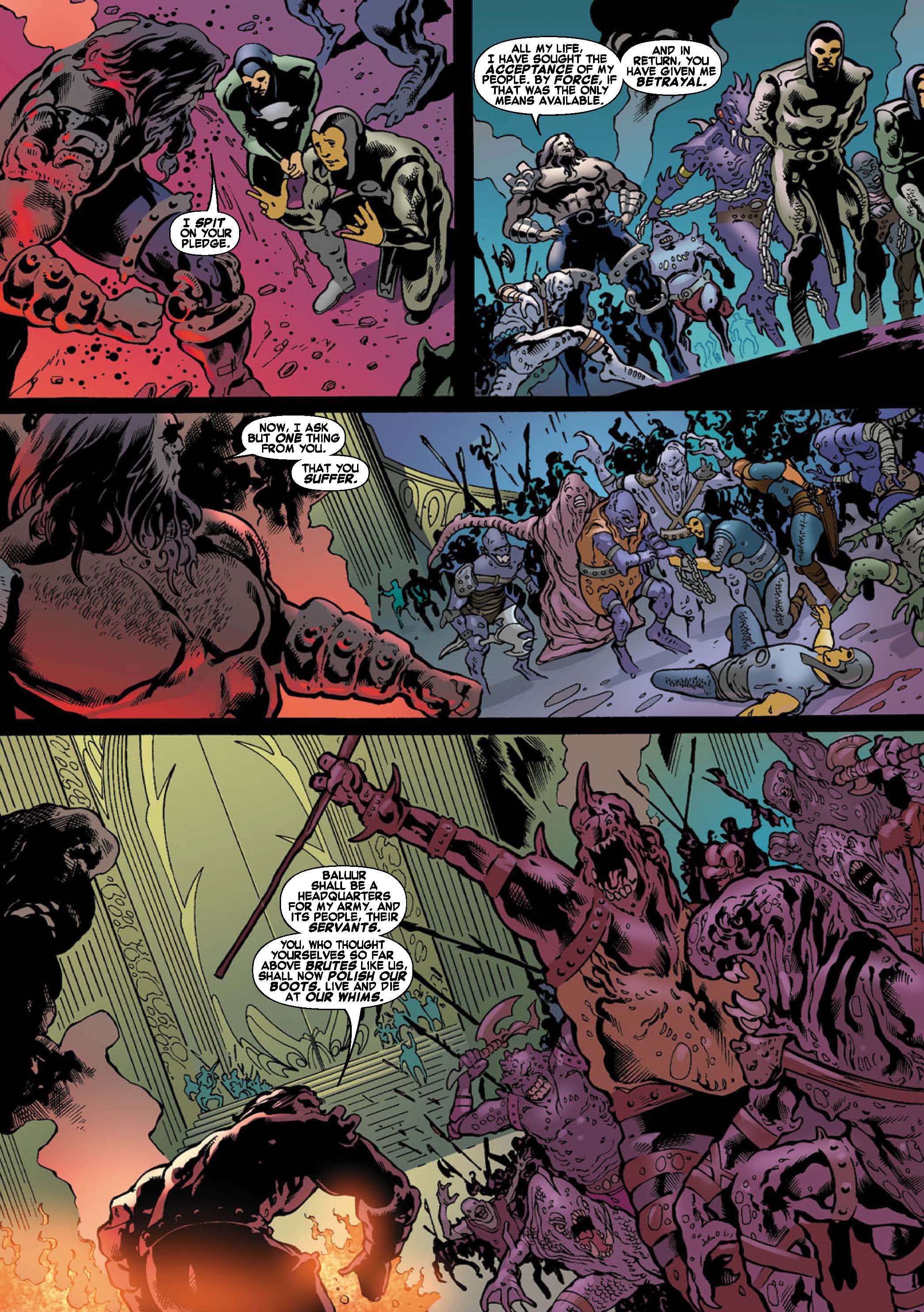 Read online War of Kings: Warriors - Blastaar comic -  Issue #2 - 8