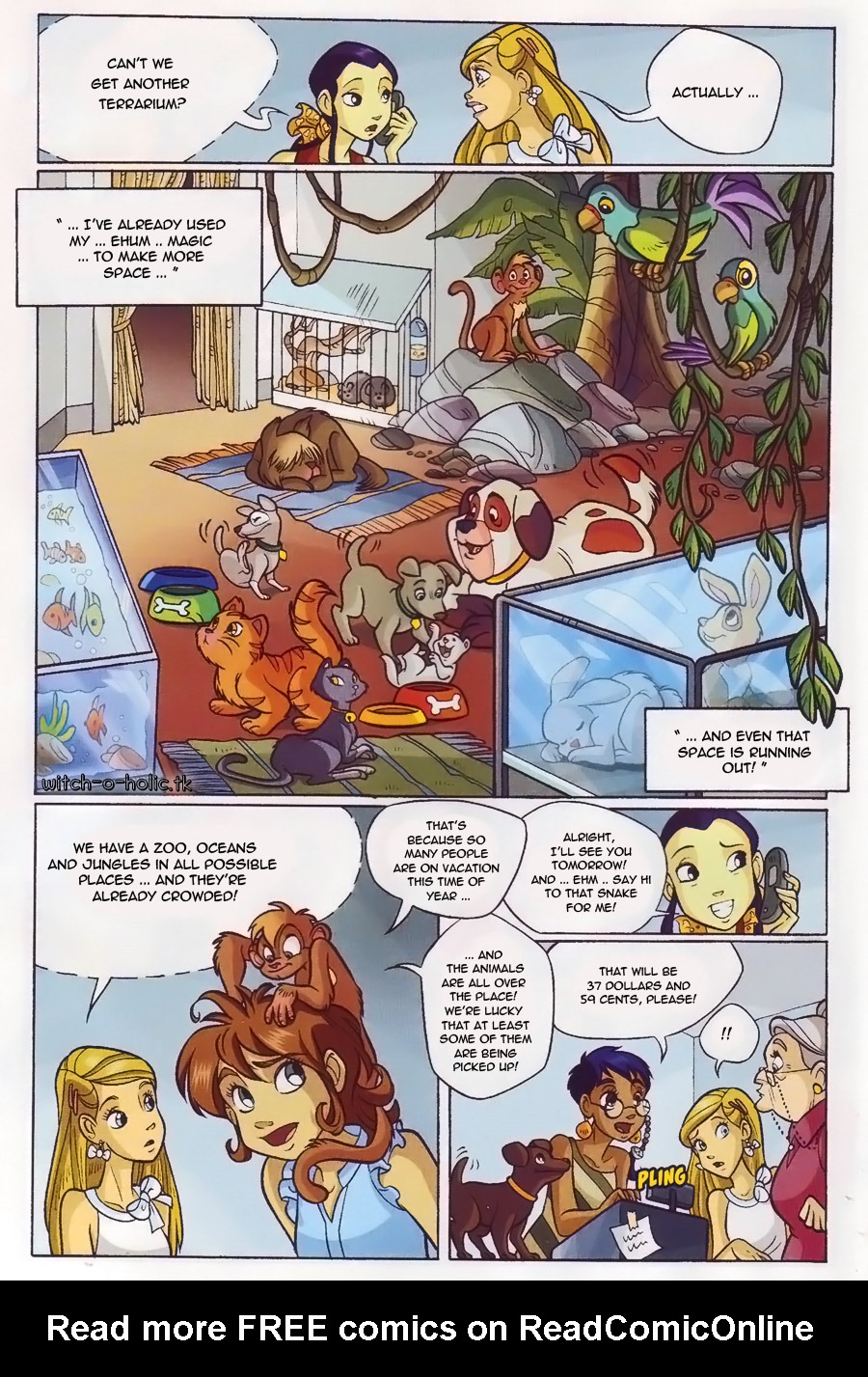 Read online W.i.t.c.h. comic -  Issue #124 - 2