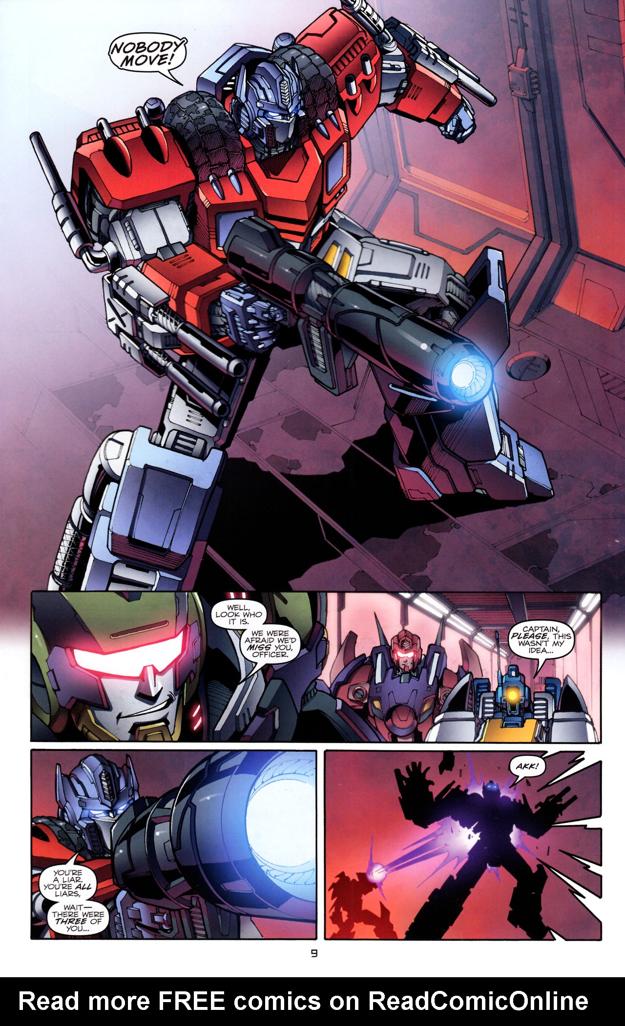 Read online The Transformers (2009) comic Issue 23