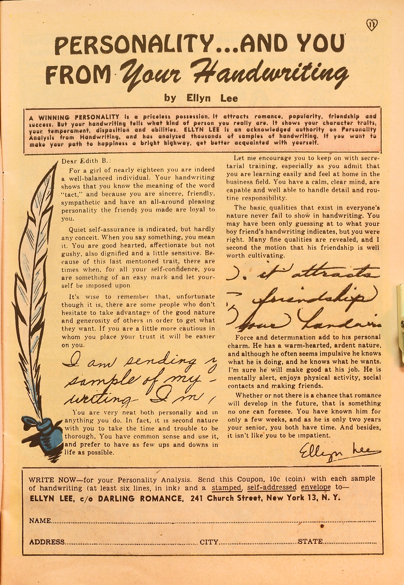 Read online Darling Romance comic -  Issue #3 - 11