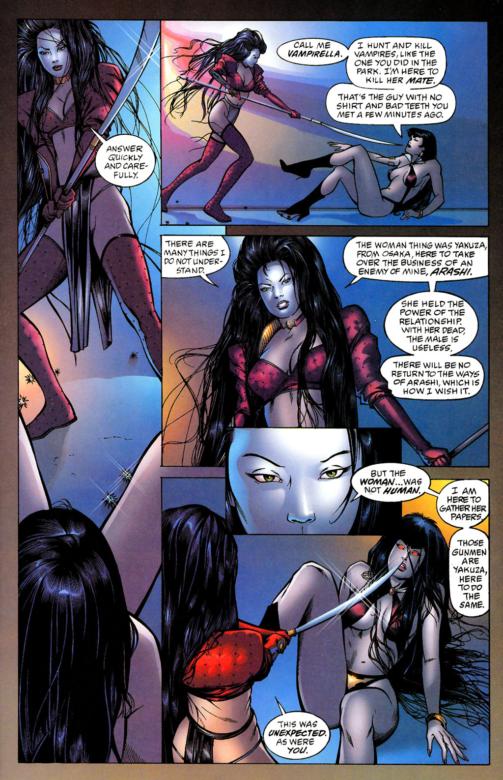 Read online Vampirella/Shi comic -  Issue # Full - 22