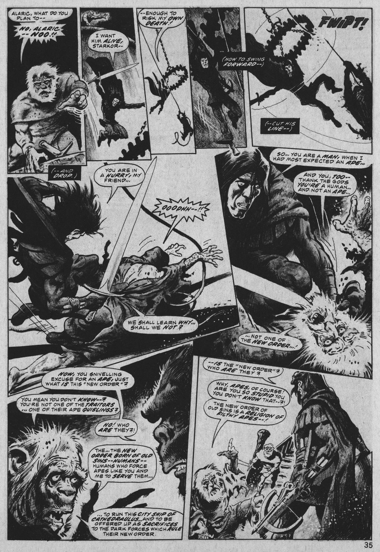 Read online Planet of the Apes comic -  Issue #24 - 33