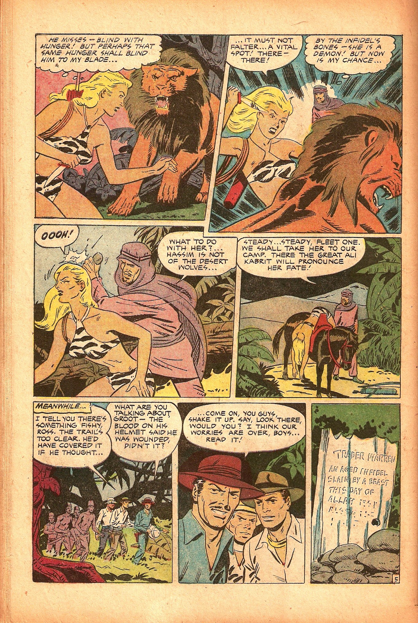 Read online Jungle Comics comic -  Issue #139 - 44