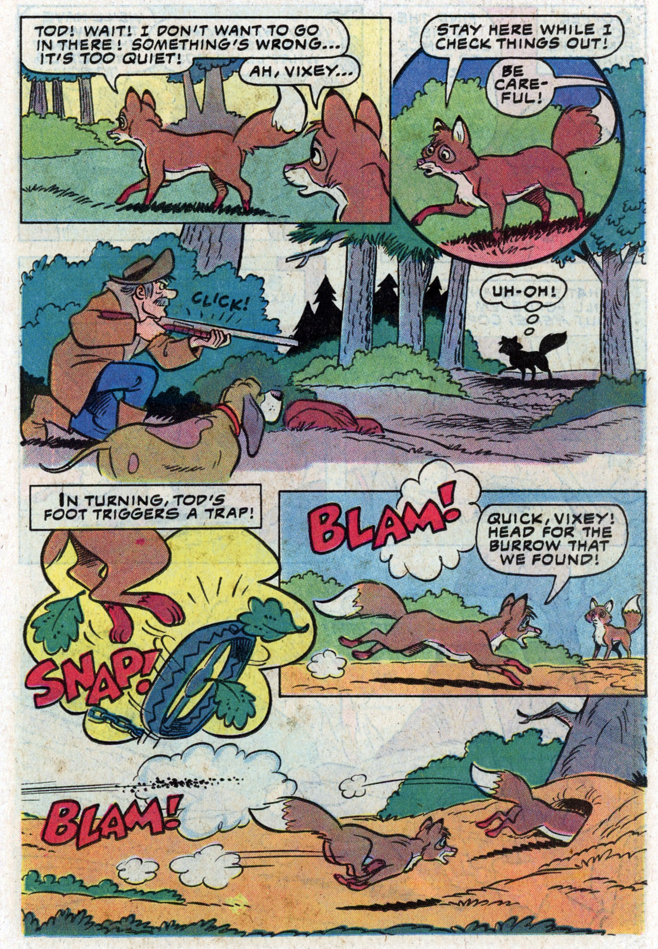 Read online Walt Disney Productions' The Fox and the Hound comic -  Issue #2 - 23