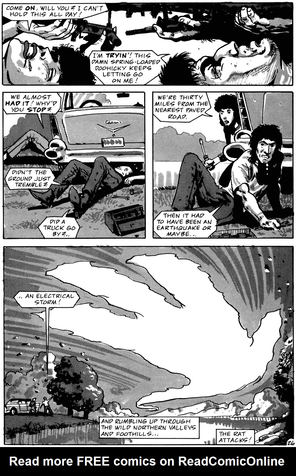 Read online Teenage Mutant Ninja Turtles (1984) comic -  Issue #26 - 28