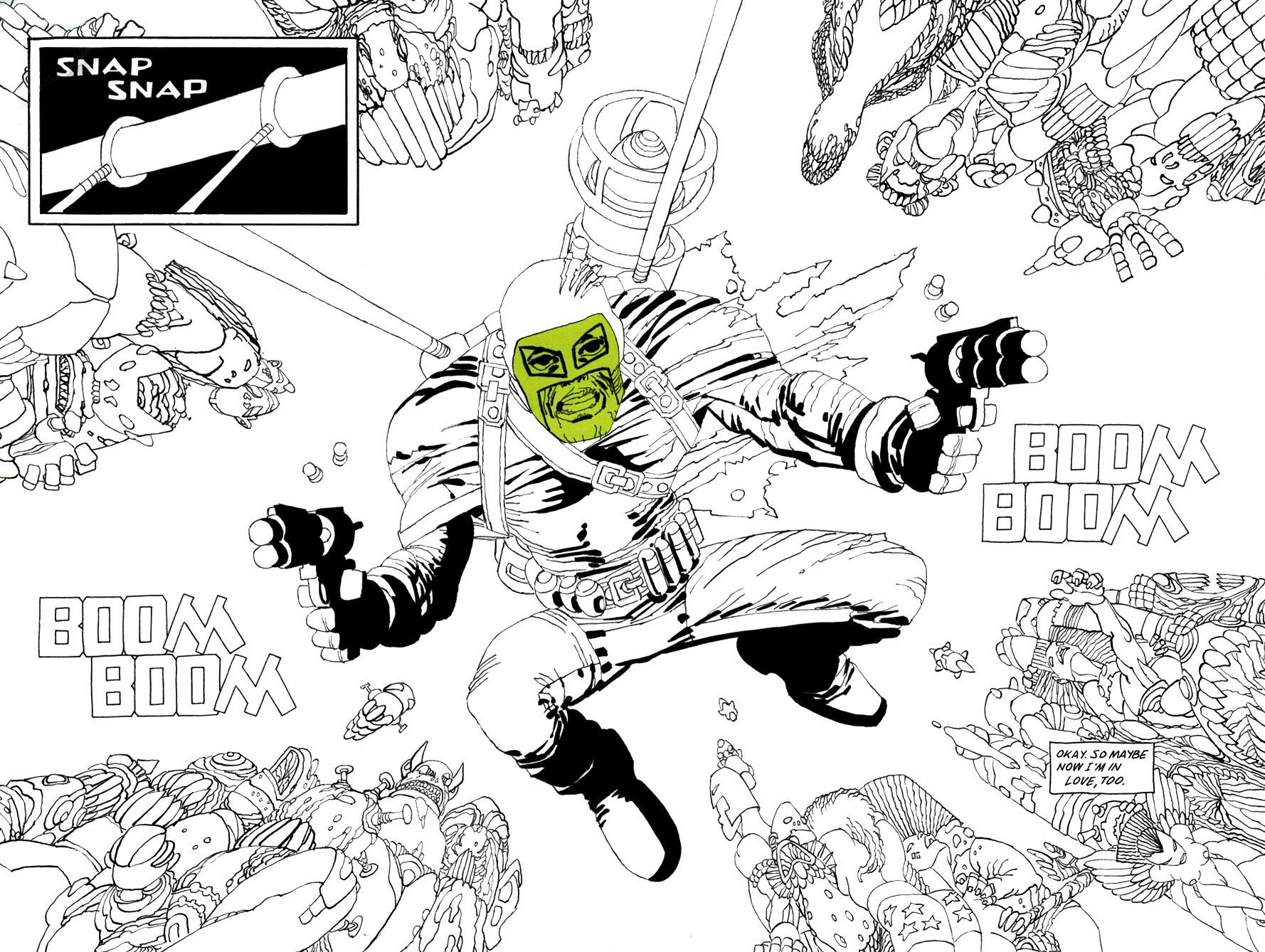 Read online Frank Miller's Holy Terror comic -  Issue # TPB - 109