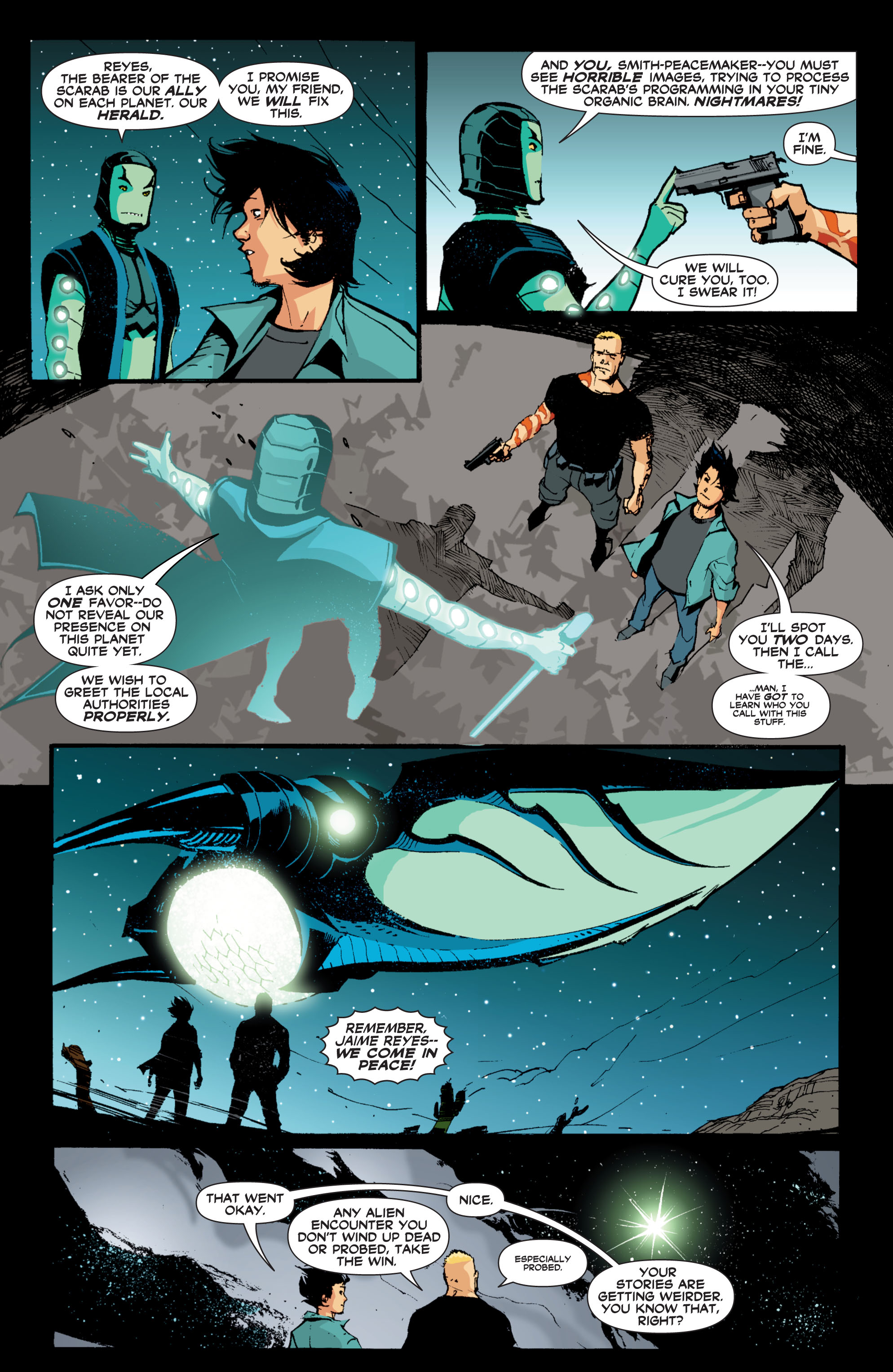 Read online Blue Beetle (2006) comic -  Issue #13 - 6