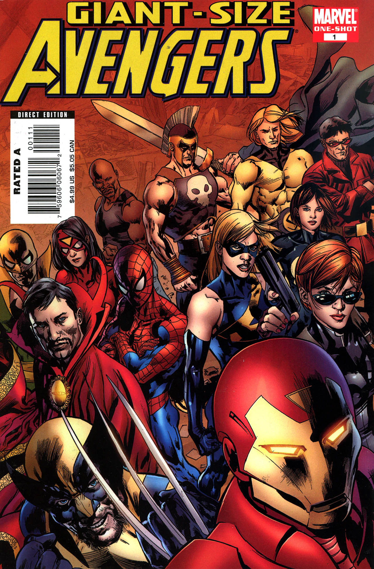 Read online Giant-Size Avengers (2008) comic -  Issue # Full - 1