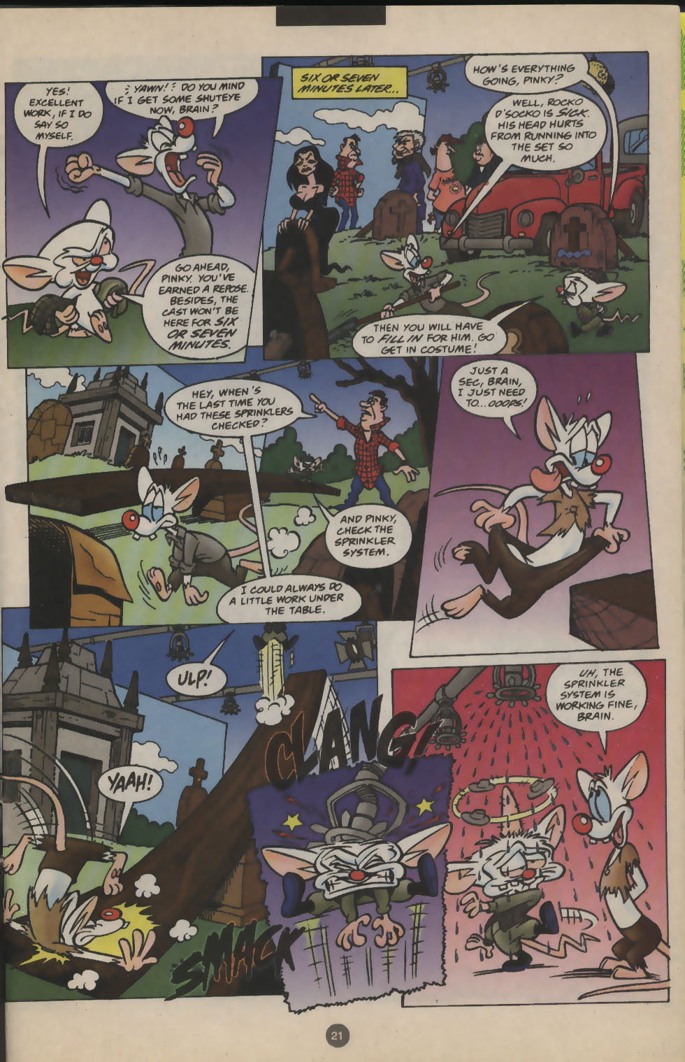 Read online Pinky and The Brain comic -  Issue #6 - 16