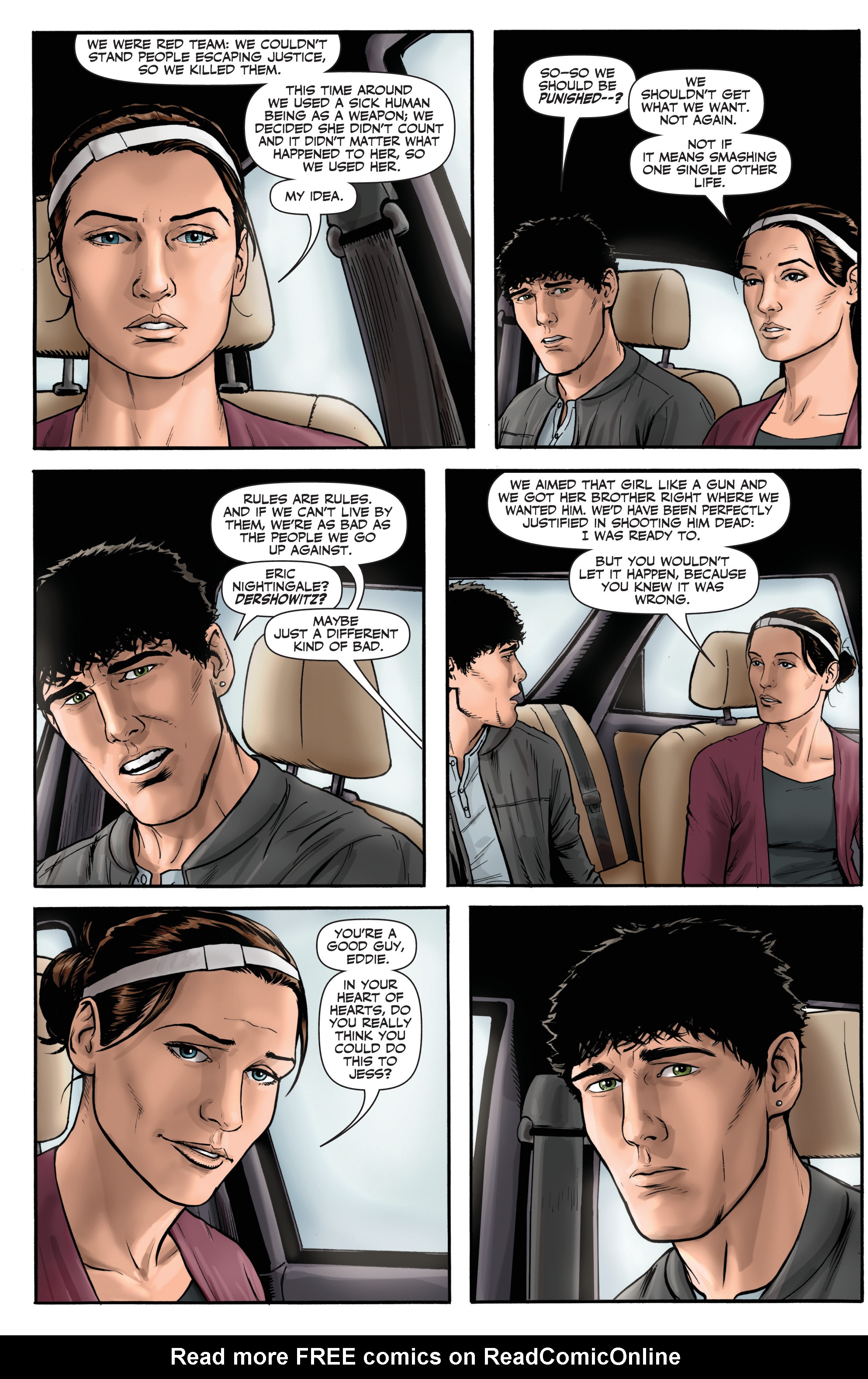 Read online Red Team: Double Tap, Center Mass comic -  Issue #9 - 25