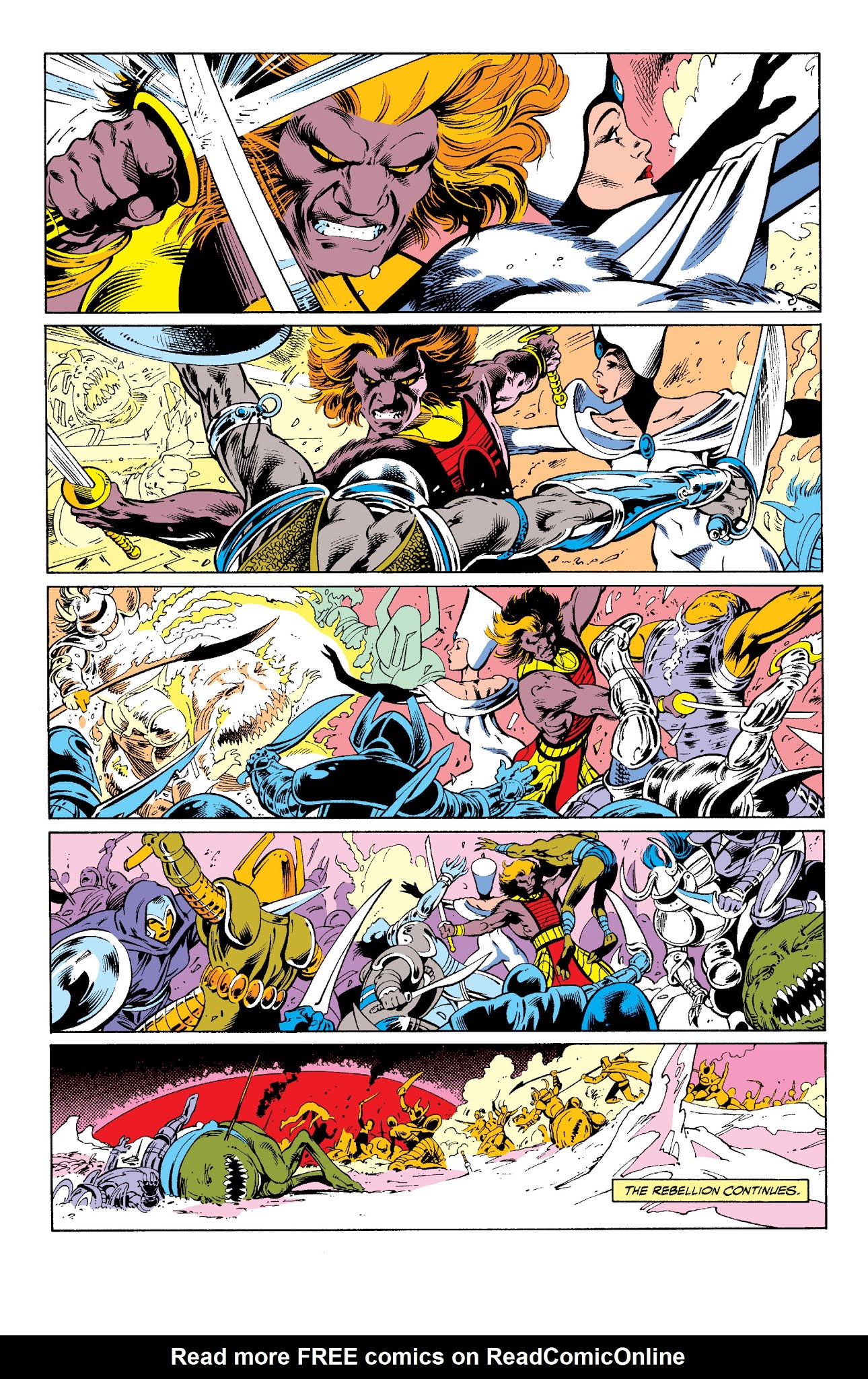 Read online Excalibur Visionaries: Alan Davis comic -  Issue # TPB 1 (Part 1) - 61
