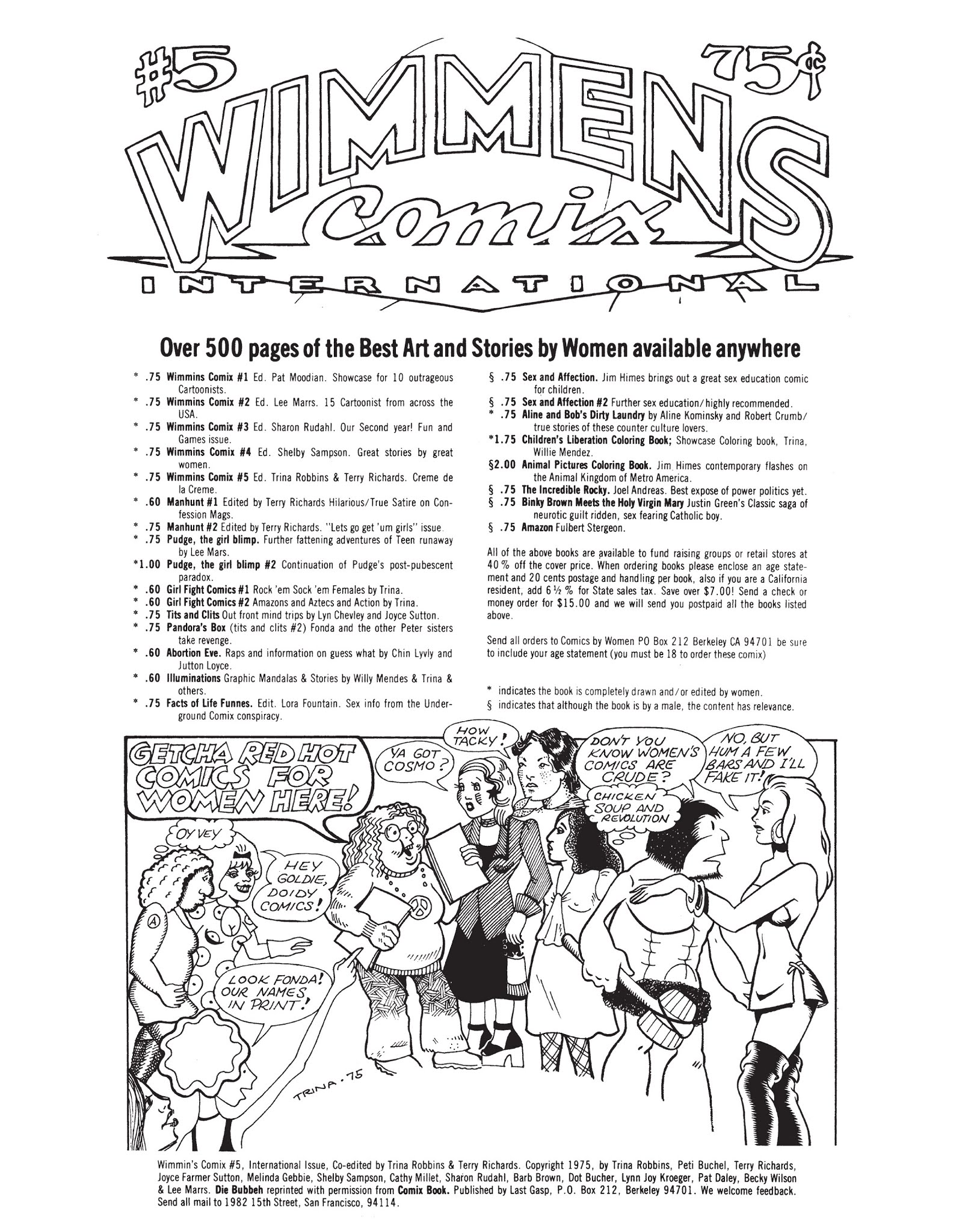 Read online The Complete Wimmen's Comix comic -  Issue # TPB 1 - 195