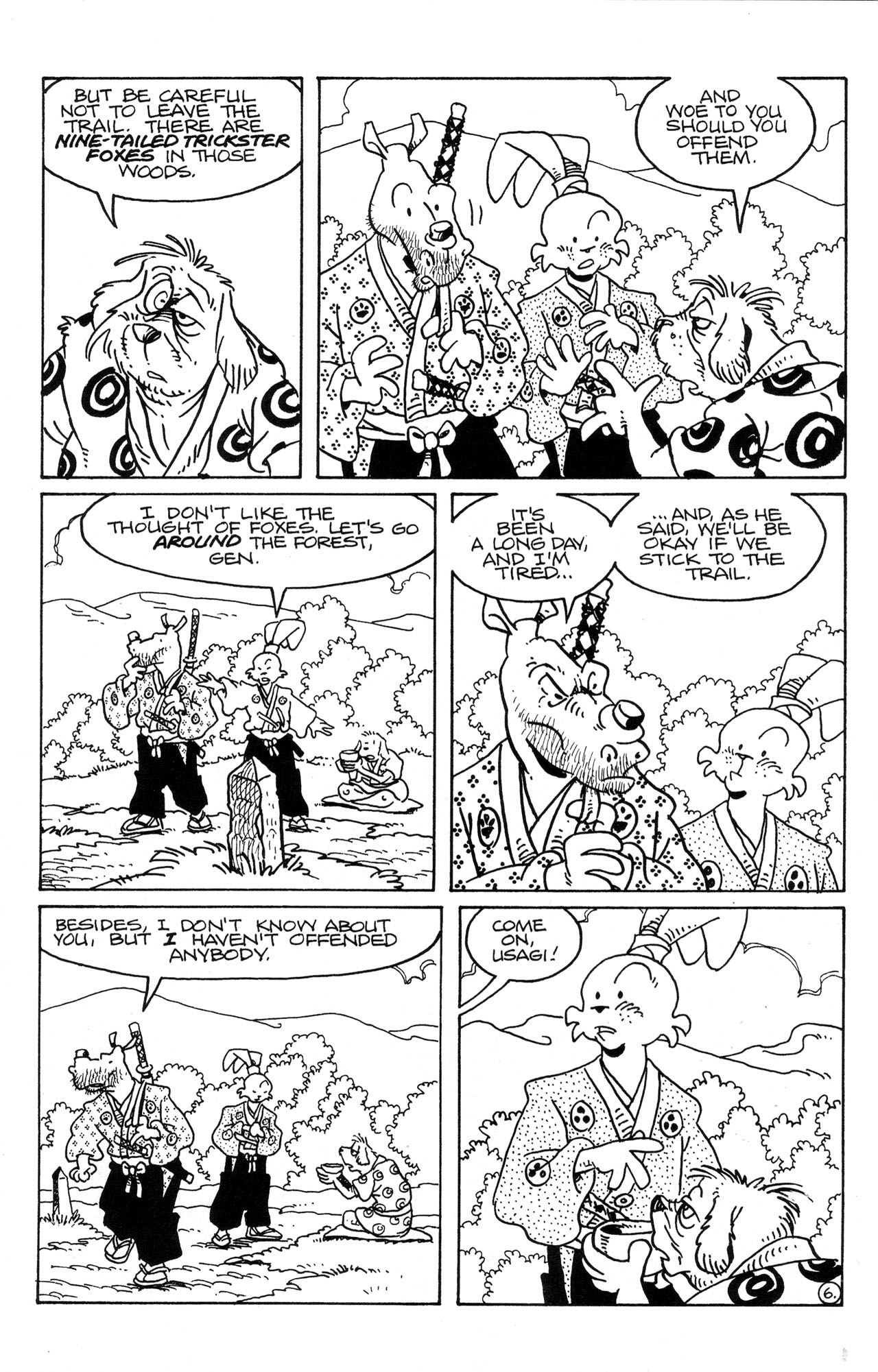 Read online Usagi Yojimbo (1996) comic -  Issue #110 - 9