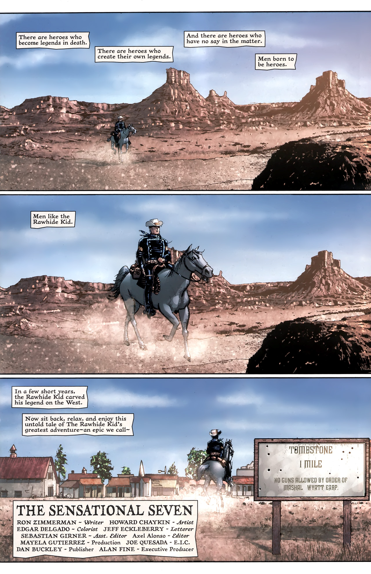 Read online Rawhide Kid (2010) comic -  Issue #1 - 2