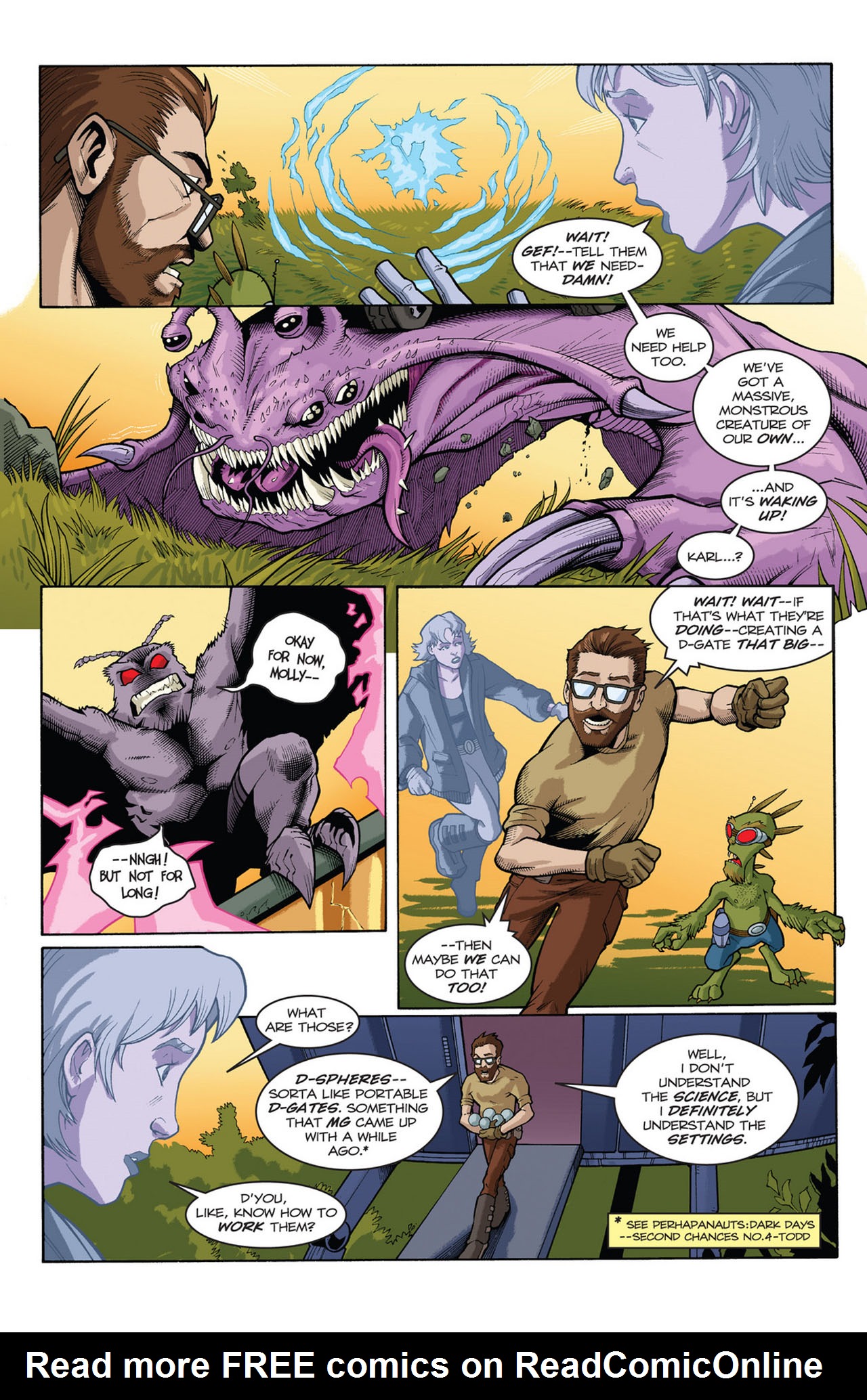 Read online The Perhapanauts: Danger Down Under! comic -  Issue #4 - 20