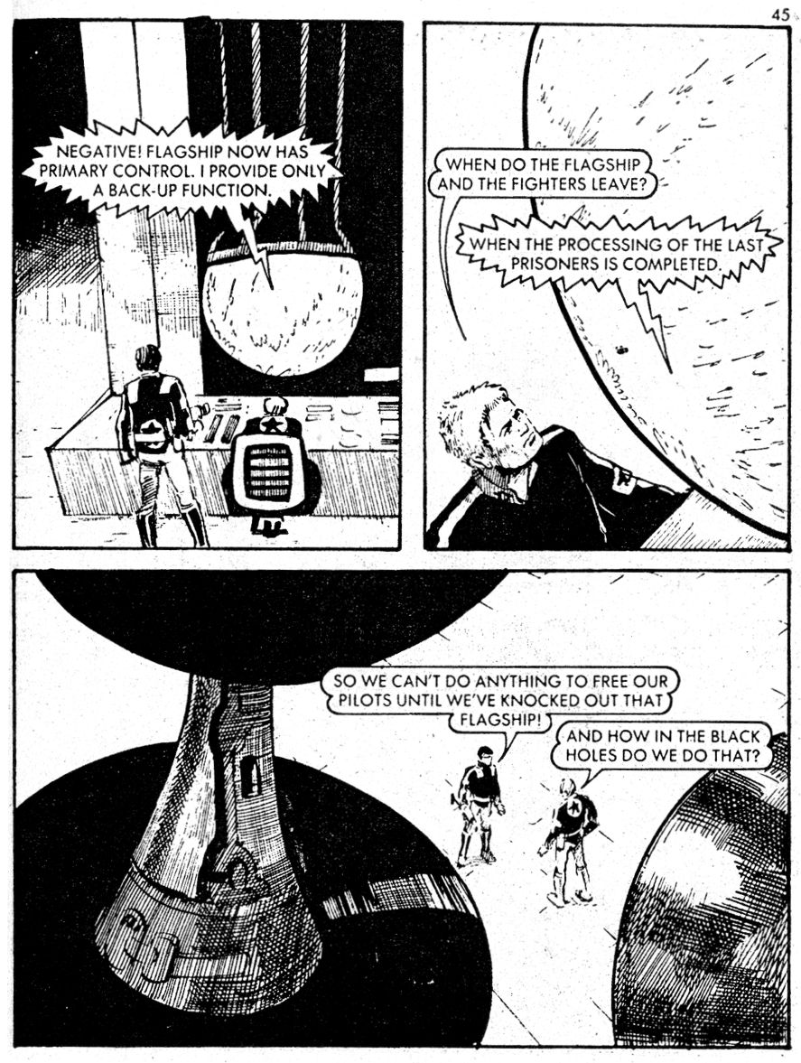 Read online Starblazer comic -  Issue #21 - 45