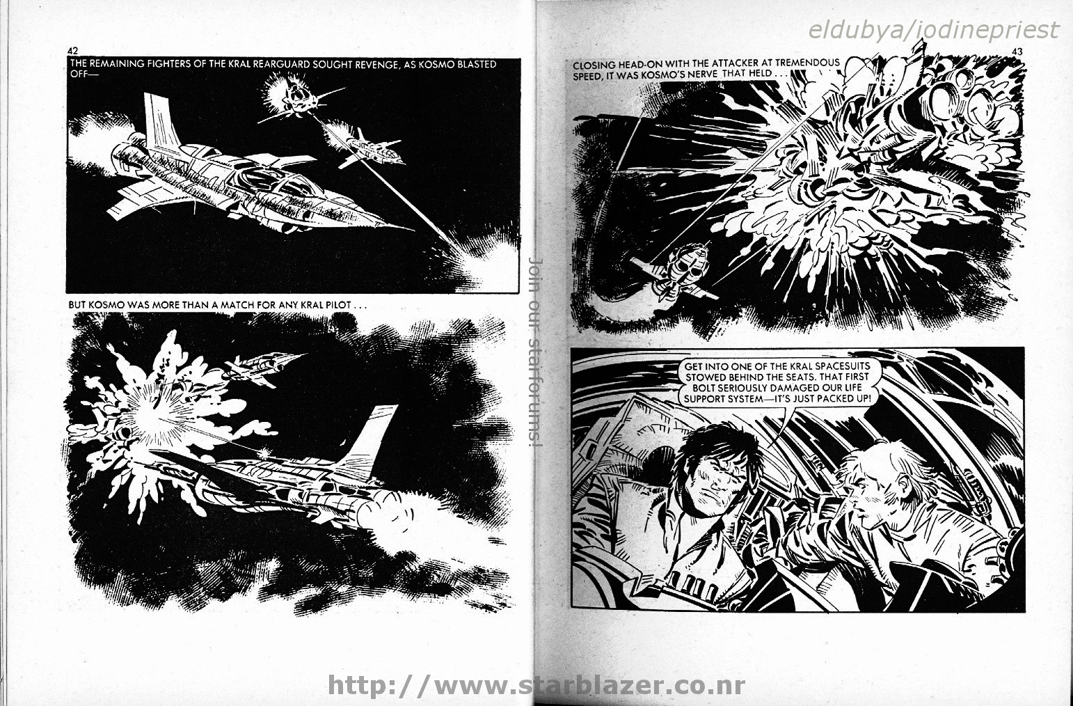 Read online Starblazer comic -  Issue #96 - 23