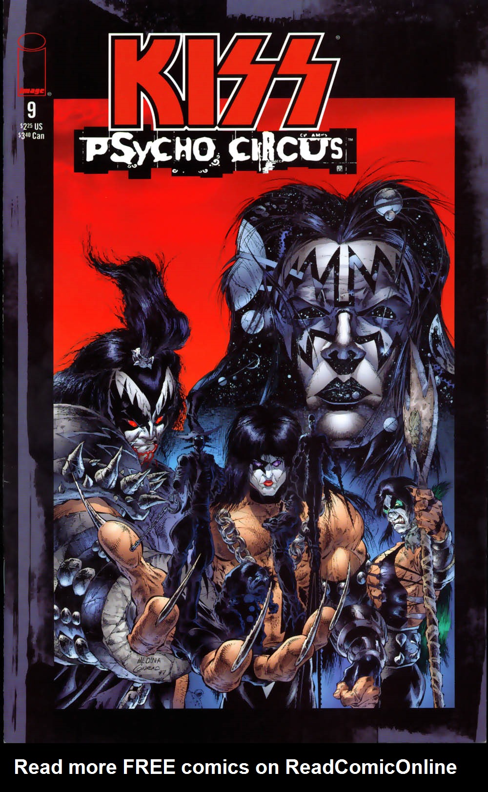 Read online KISS: Psycho Circus comic -  Issue #9 - 1