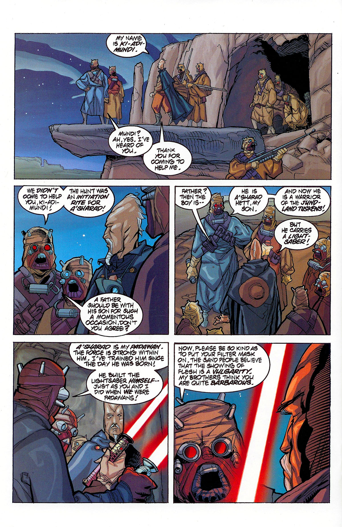 Read online Star Wars (1998) comic -  Issue #10 - 17