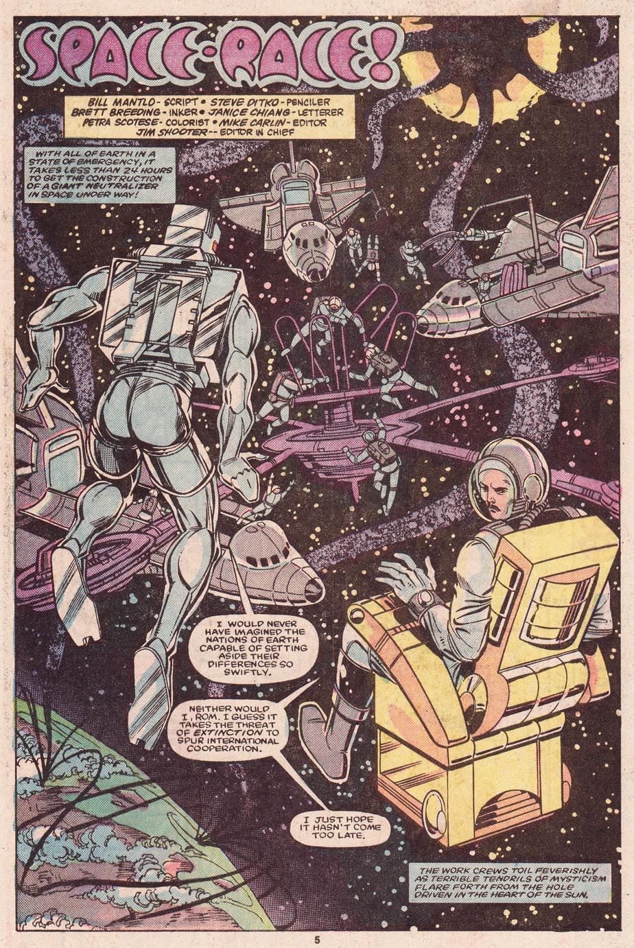 Read online ROM (1979) comic -  Issue #63 - 6