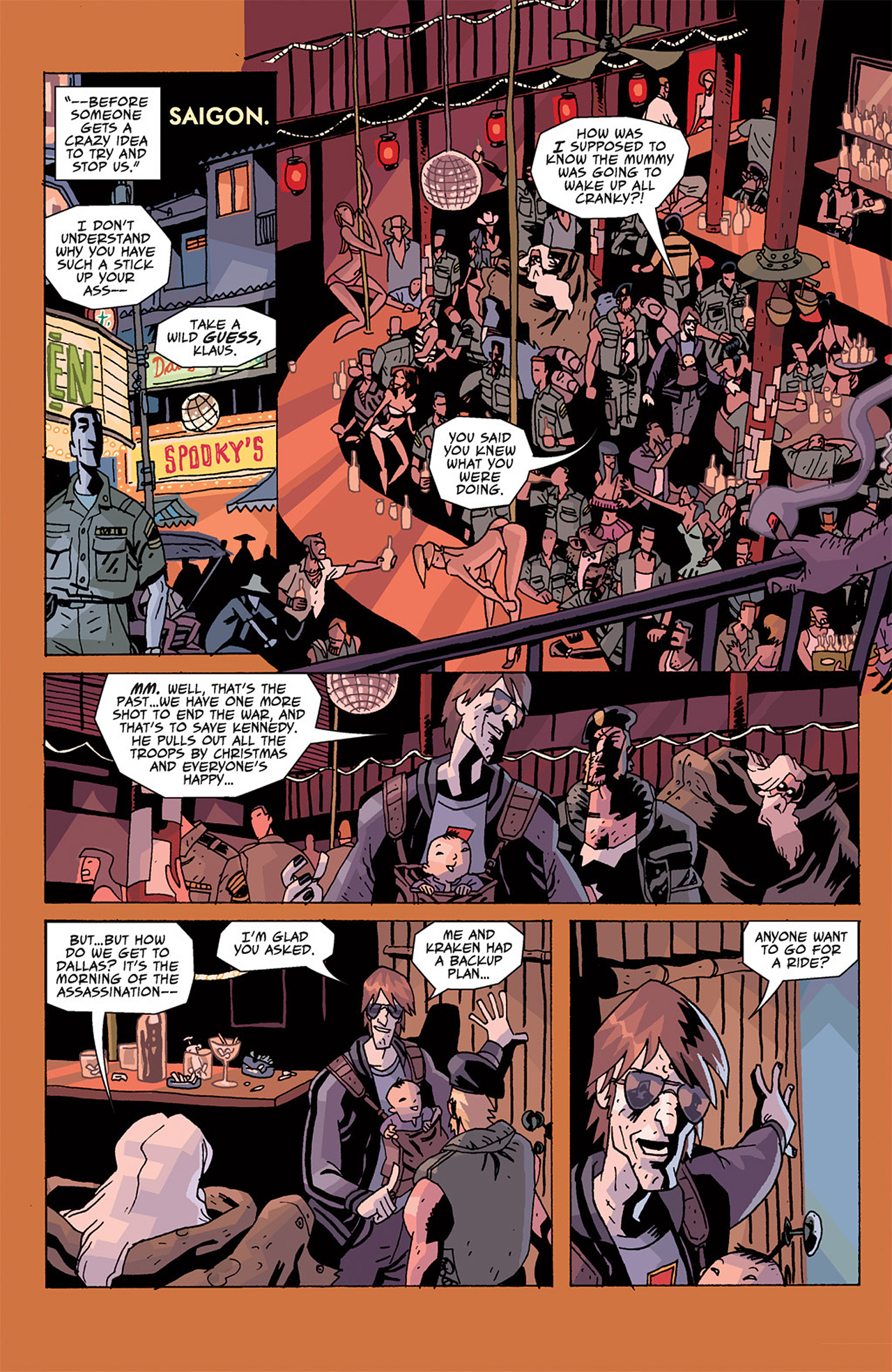 Read online The Umbrella Academy: Dallas comic -  Issue #5 - 19