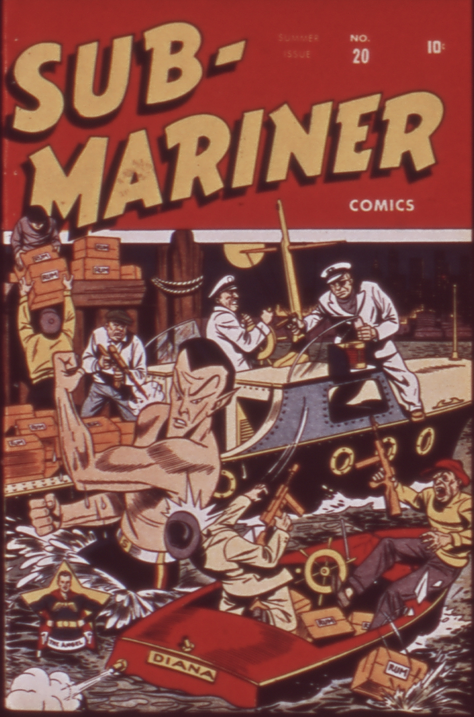 Read online Sub-Mariner Comics comic -  Issue #20 - 1