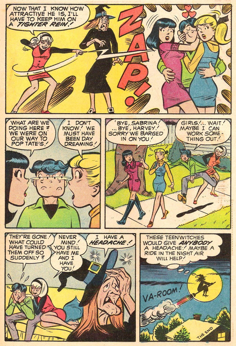 Read online Archie's TV Laugh-Out comic -  Issue #6 - 8