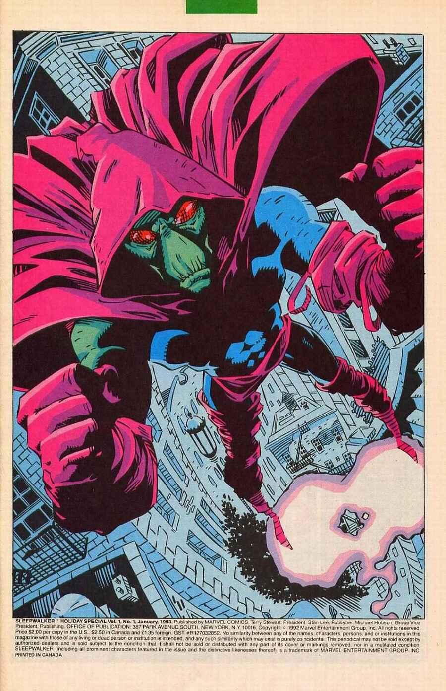 Read online Sleepwalker Holiday Special comic -  Issue # Full - 2