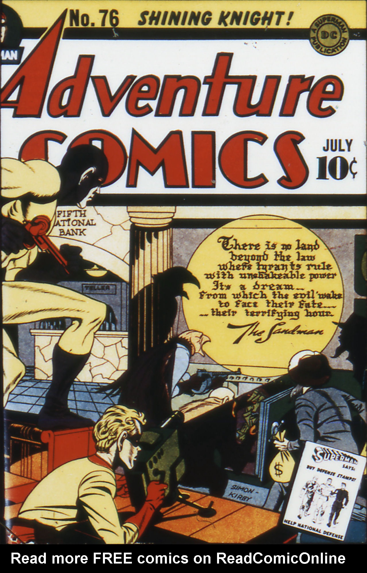 Read online Adventure Comics (1938) comic -  Issue #76 - 1