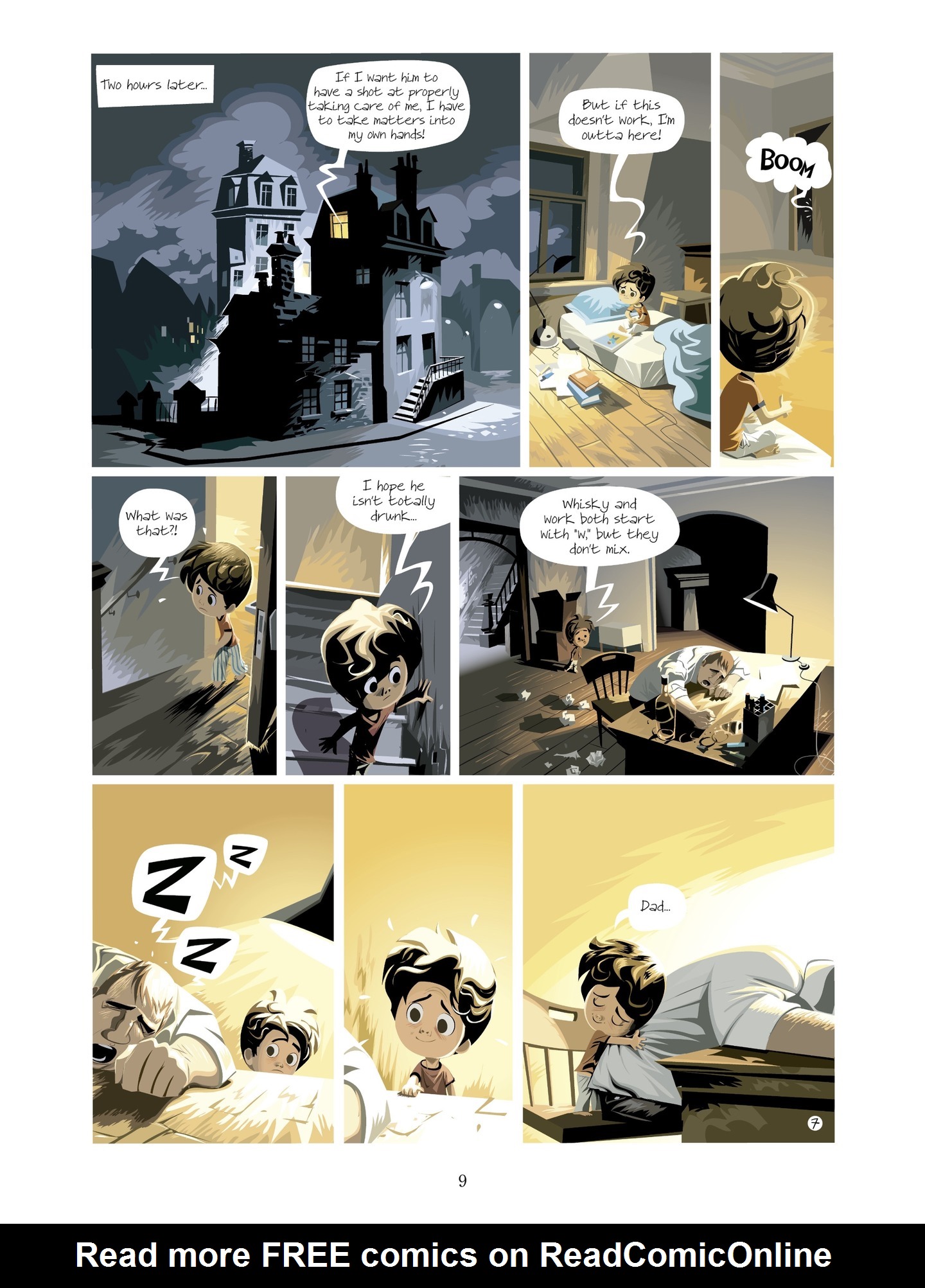 Read online The World According To François comic -  Issue #3 - 9