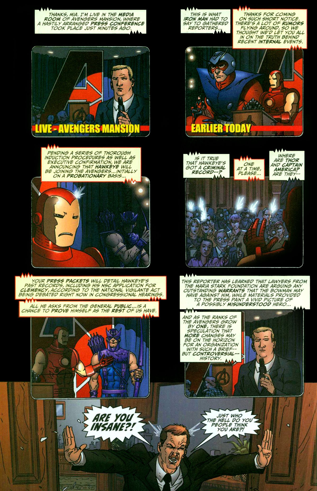 Read online Avengers: Earth's Mightiest Heroes (2005) comic -  Issue #7 - 14