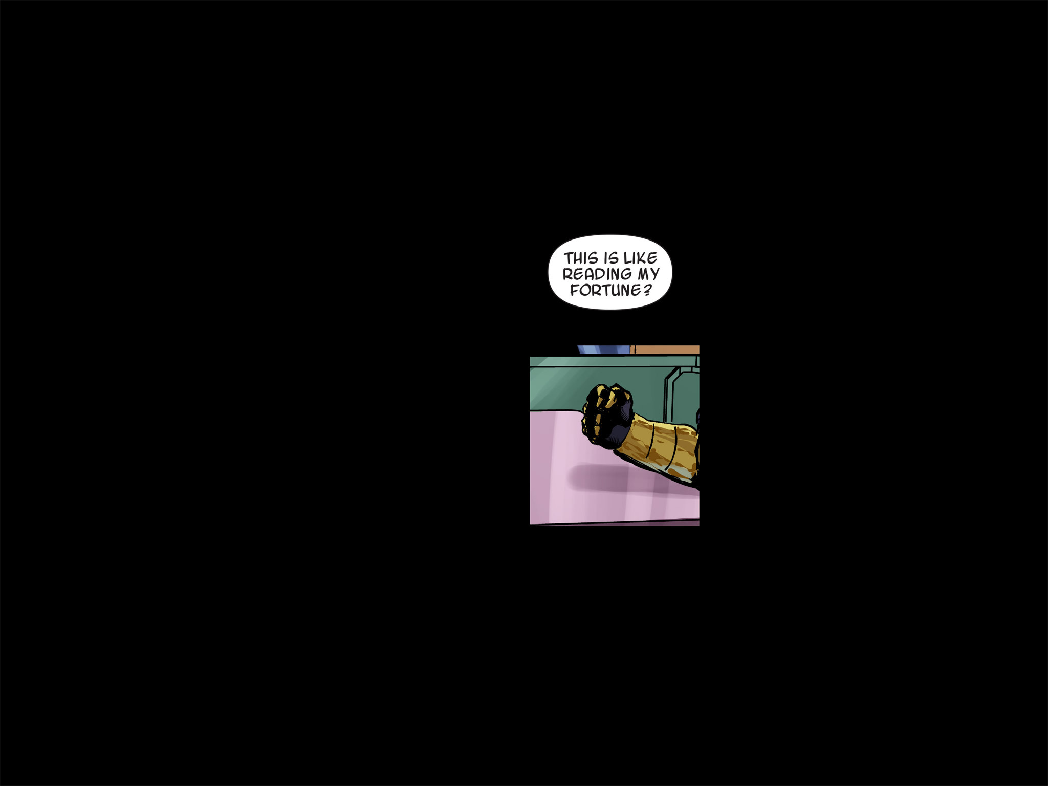 Read online Thanos: A God Up There Listening comic -  Issue # TPB - 107